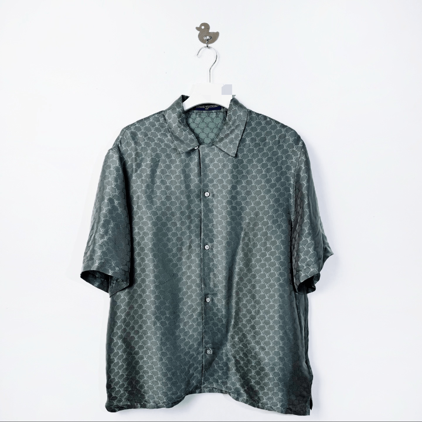 Louis Vuitton Louis Vuitton Pharrell Monogram Silk Shirt Size US L / EU 52-54 / 3 - 1 Thumbnail