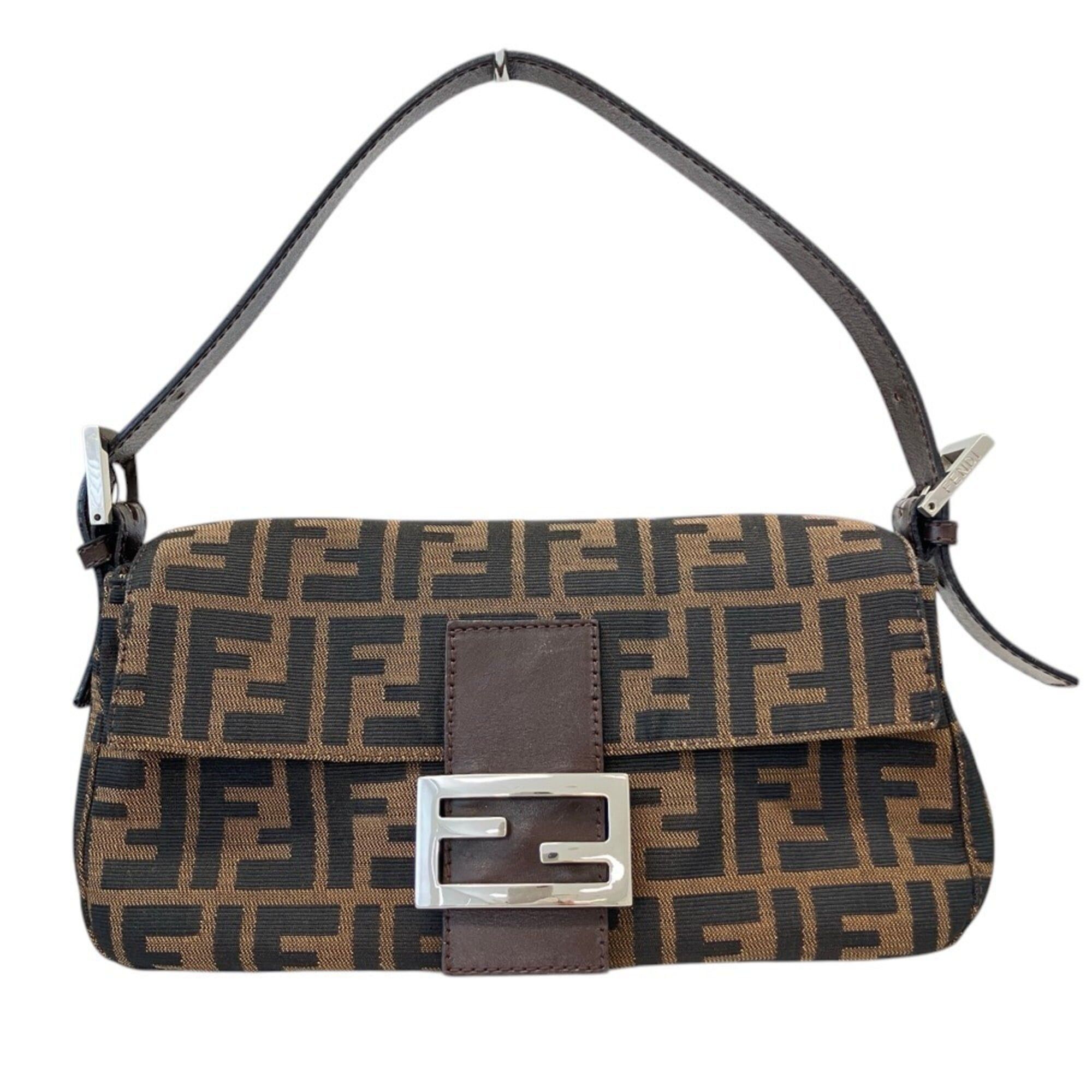 Fendi FENDI Zucca pattern Mamma Bucket handbag, brown, for women. Size ONE SIZE - 1 Thumbnail