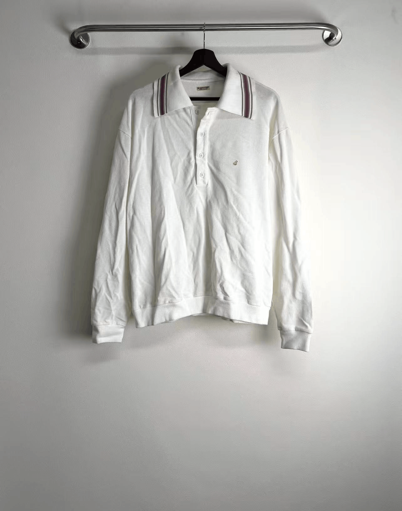 Kapital KAPITAL White Polo Shirt Size US L / EU 52-54 / 3 - 1 Thumbnail