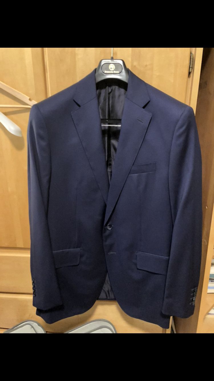 Stefano Ricci Stefano Ricci Navy Wool Two-Piece Suit Size 42R - 1 Thumbnail