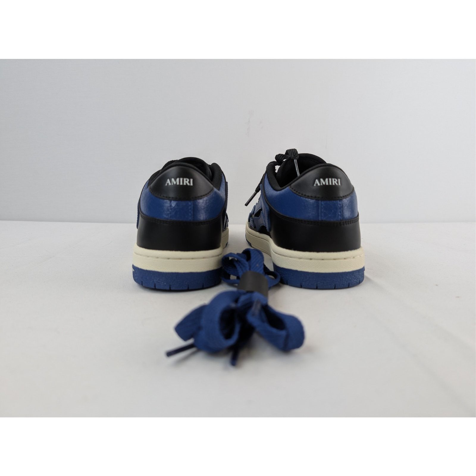 Amiri o1rshd1 Q:2 / Skeleton Top Low Sneakers in True Blue Size US 10 / EU 43 - 11 Thumbnail