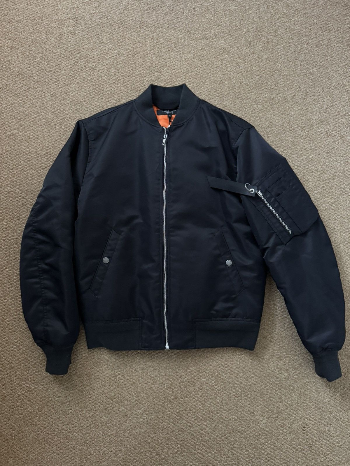 Rag & Bone Rag & Bone Manston Bomber Jacket Black Small BNWT Size US S / EU 44-46 / 1 - 1 Thumbnail