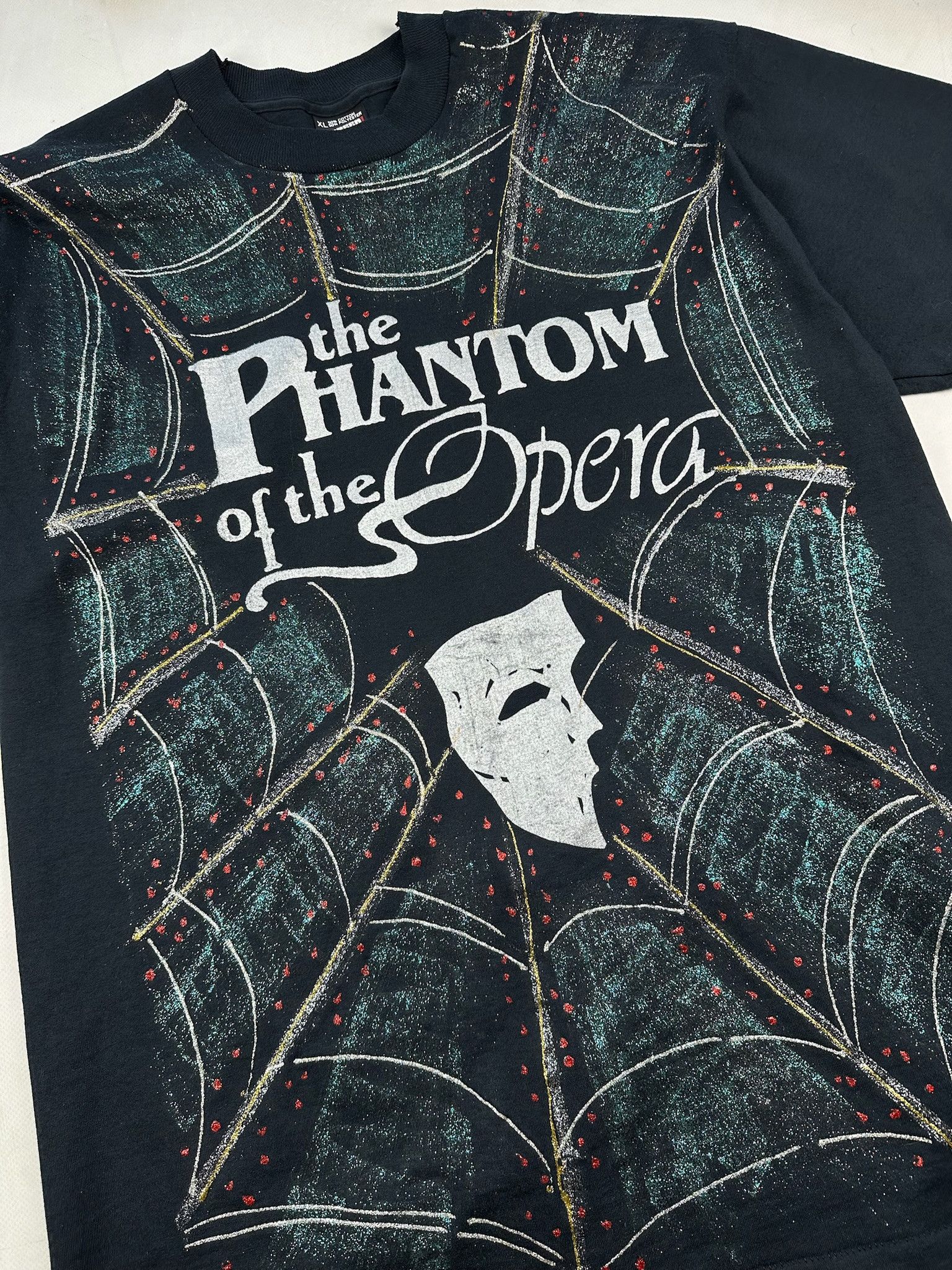 Other Vintage The Phantom Of The Opera tee aop tshirt Size US L / EU 52-54 / 3 - 4 Thumbnail