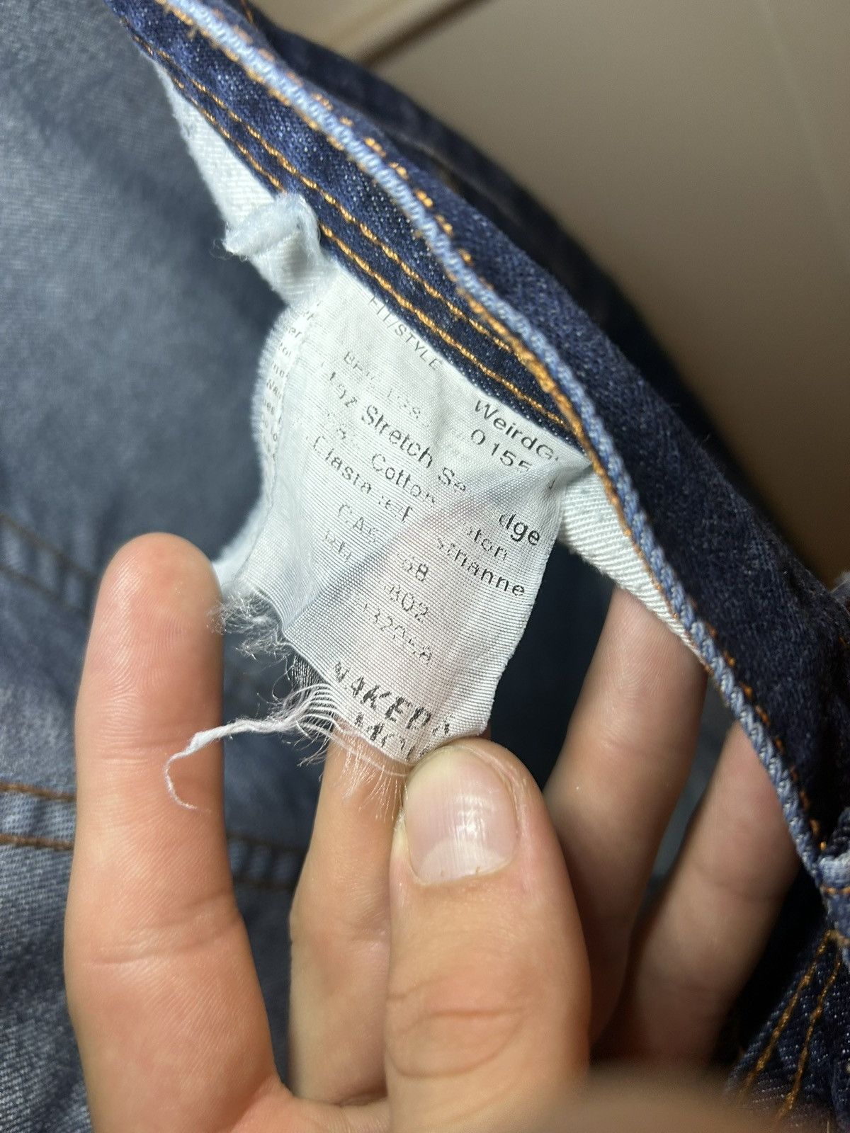 Naked & Famous Naked & Famous 11oz Indigo Selvedge Denim slim jeans Size US 31 - 7 Thumbnail