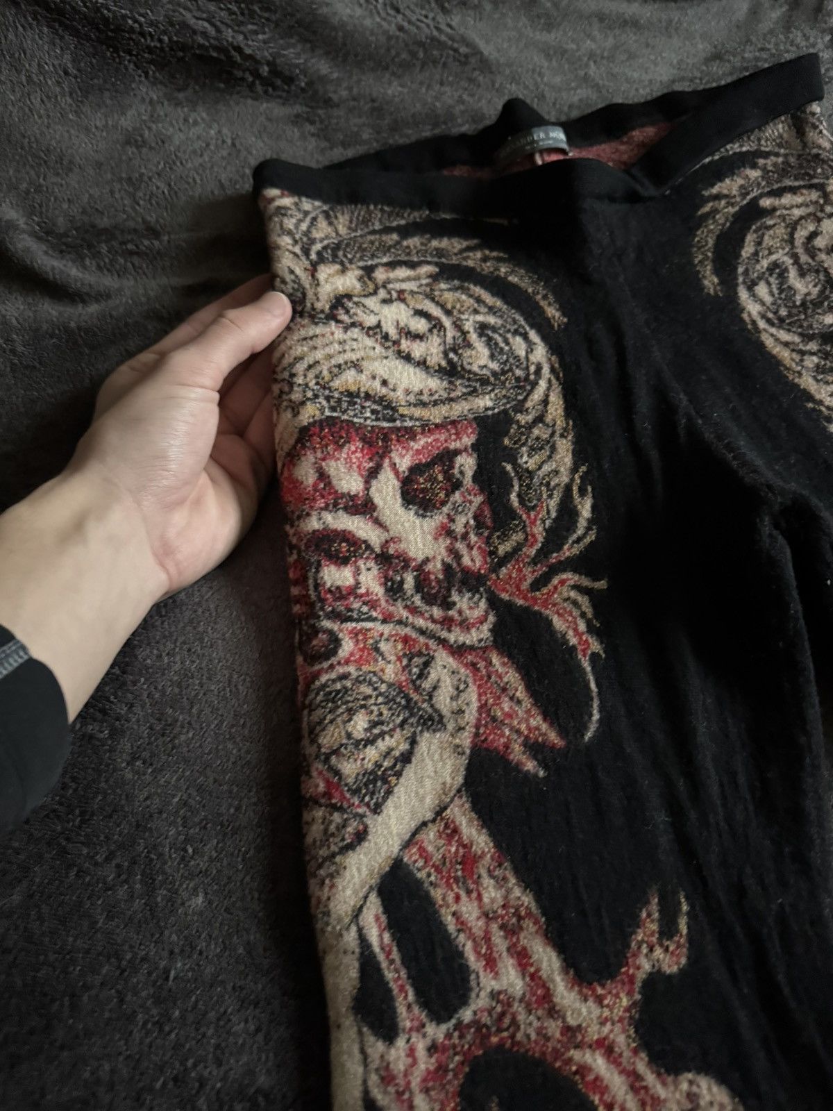 Alexander McQueen Alexandr McQueen A/W 2010 Angels & Demons Hells Angels Size 22" - 5 Thumbnail