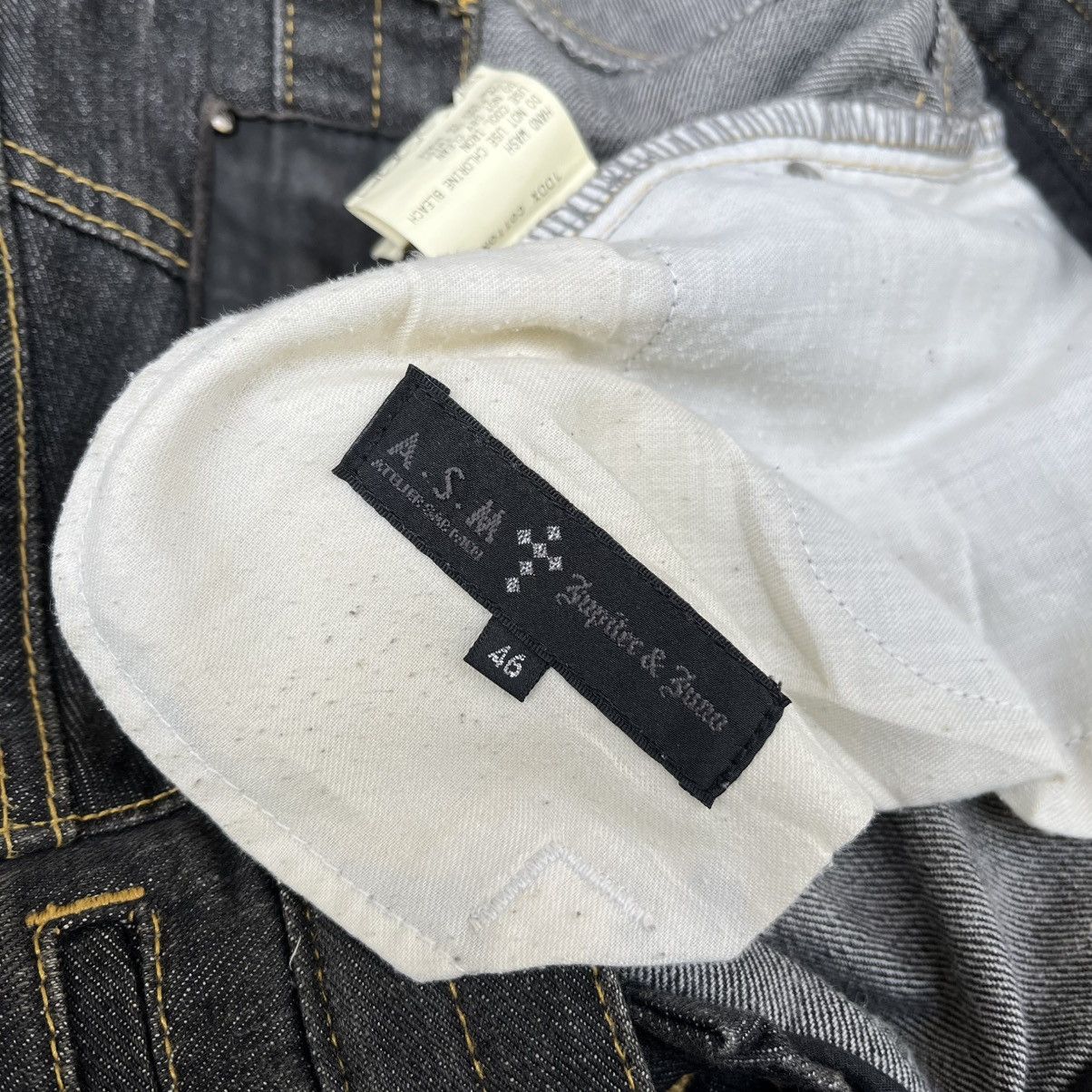 Hysteric Glamour Flared Jeans Faded Clawmark Japanese Bootcut Rusty Denim Size US 29 - 7 Thumbnail