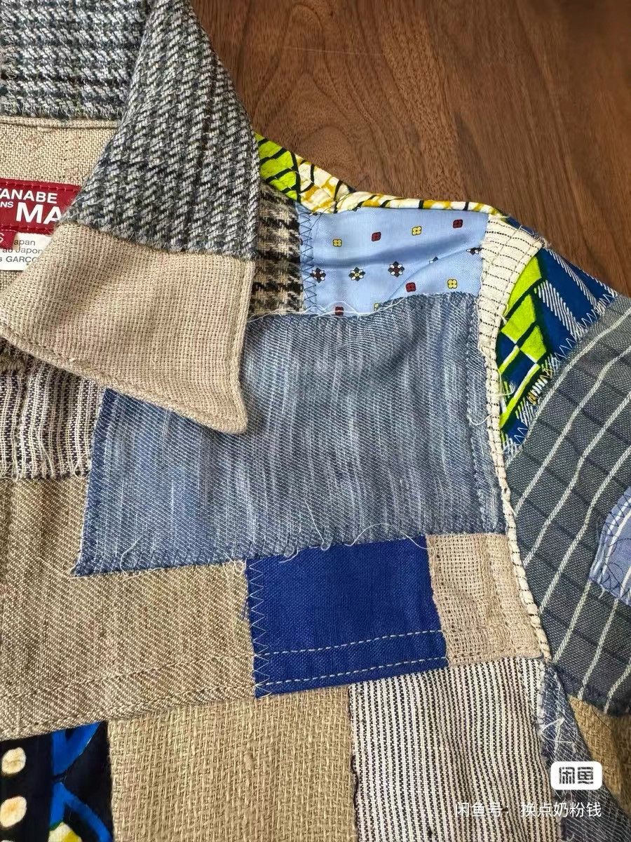 Junya Watanabe × Levi's JUNYA watanabe x Levi's denim silk linen patchwork jacket Size US S / EU 44-46 / 1 - 5 Thumbnail
