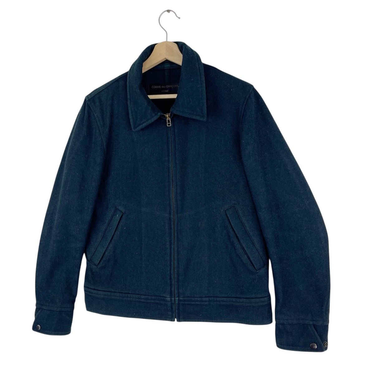 Comme des Garcons AD2001 Blend Wool Work Jacket Size US M / EU 48-50 / 2 - 3 Thumbnail