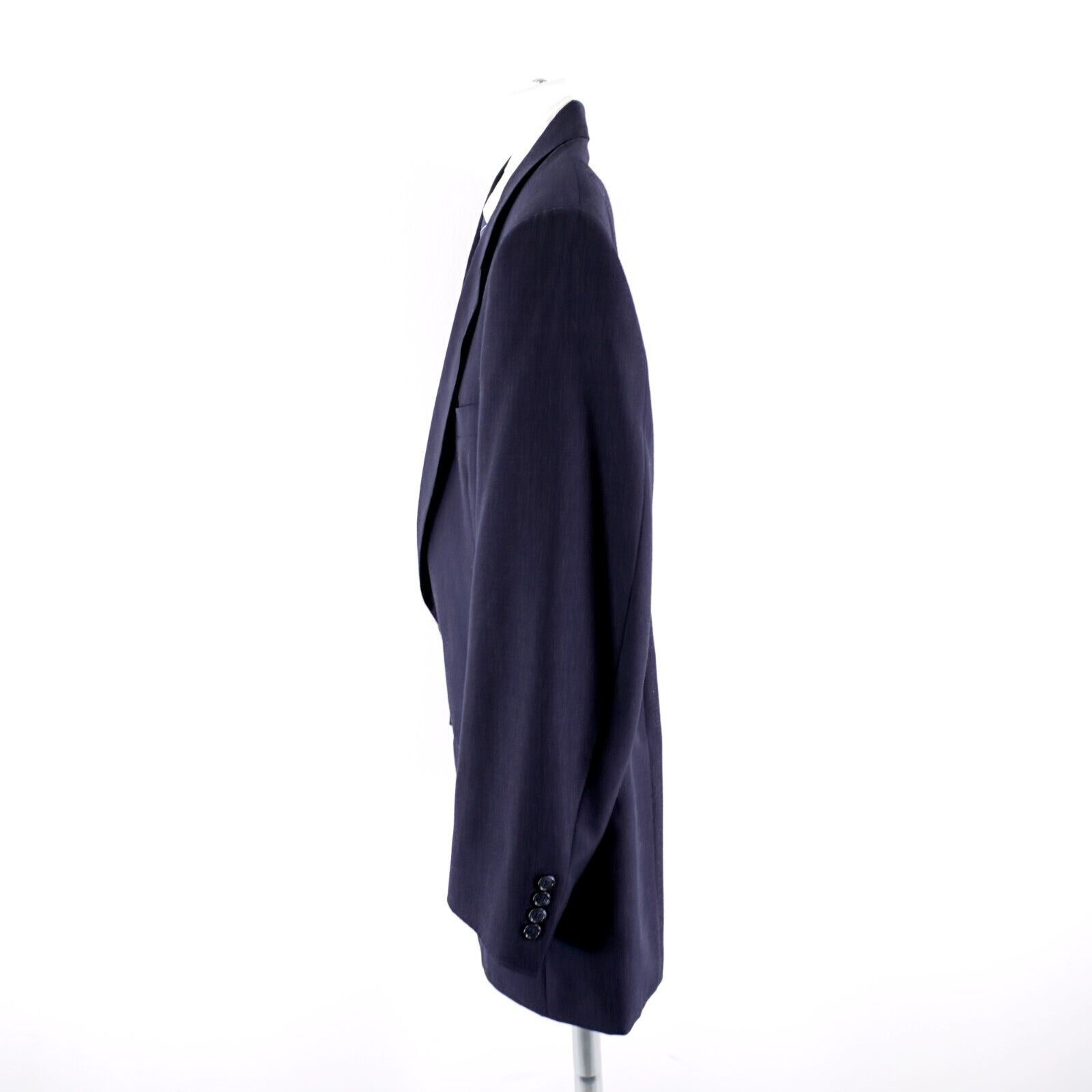 Hart Schaffner Marx Hart Schaffner Marx Blue Wool 2 Button Blazer 42R Portly Size 42R - 6 Thumbnail