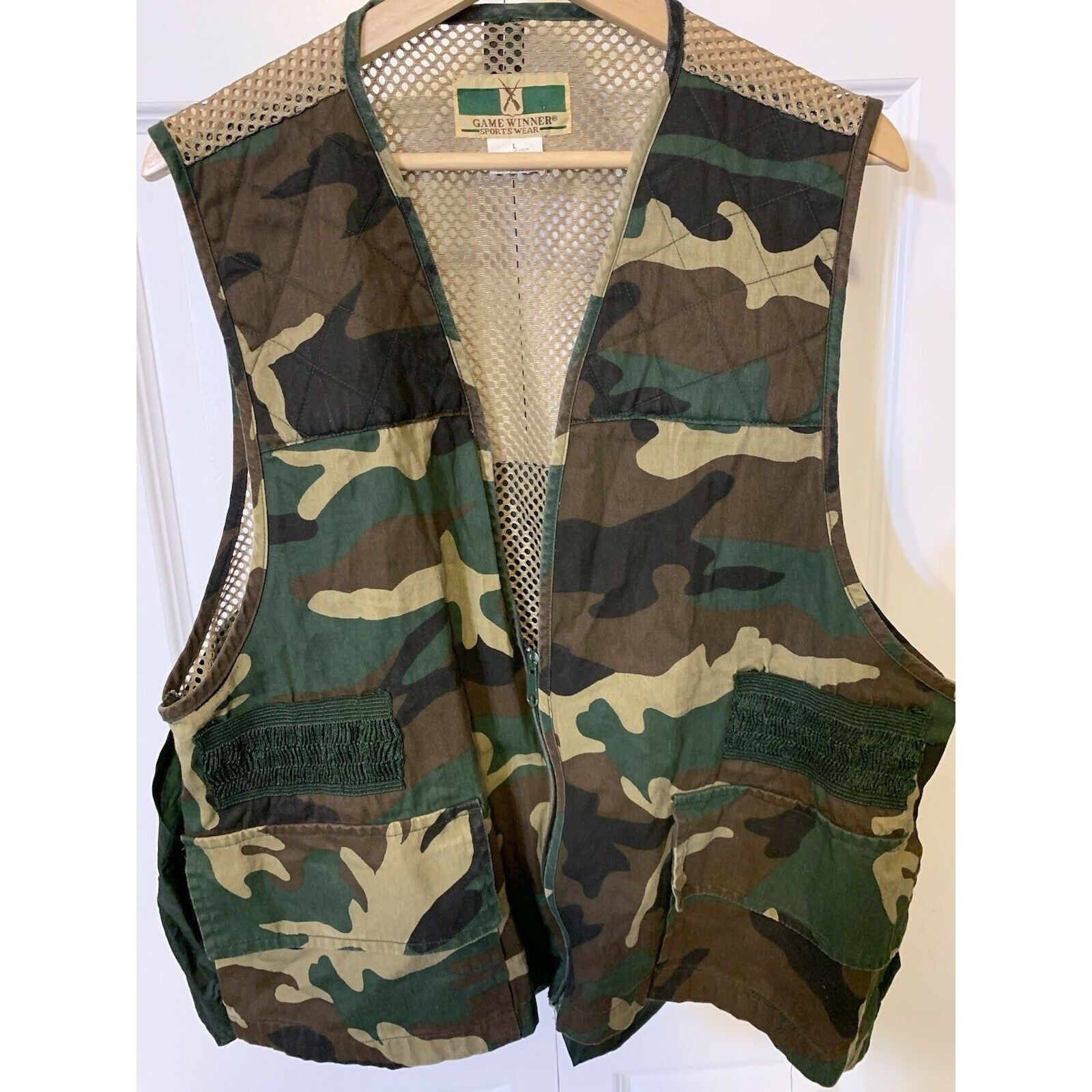 Other Game Winner Sportswear Camo Hunting Vest 5 Pocket Back Game Size US L / EU 52-54 / 3 - 4 Thumbnail