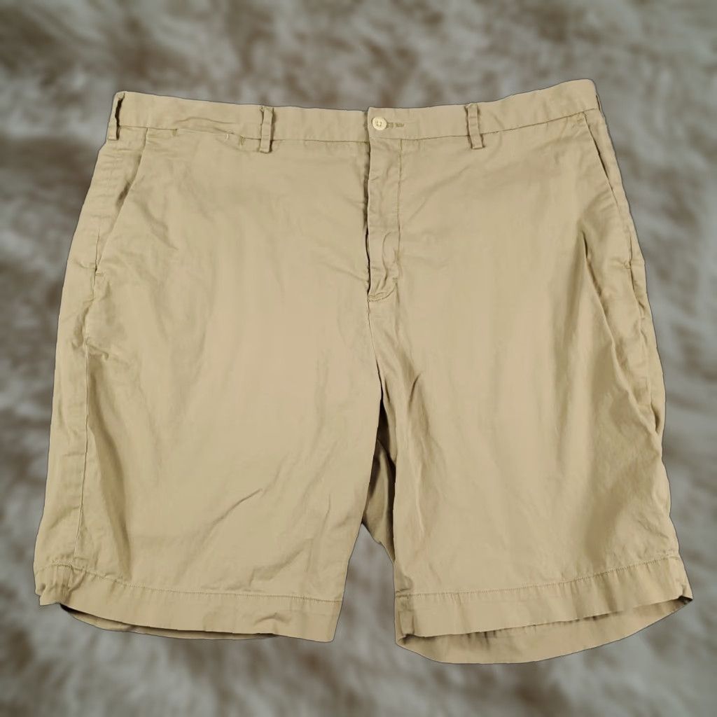 Ralph Lauren Ralph Lauren Chino Shorts Mens Size 40 Beige Cotton Flat Front Size US 40 / EU 56 - 1 Thumbnail