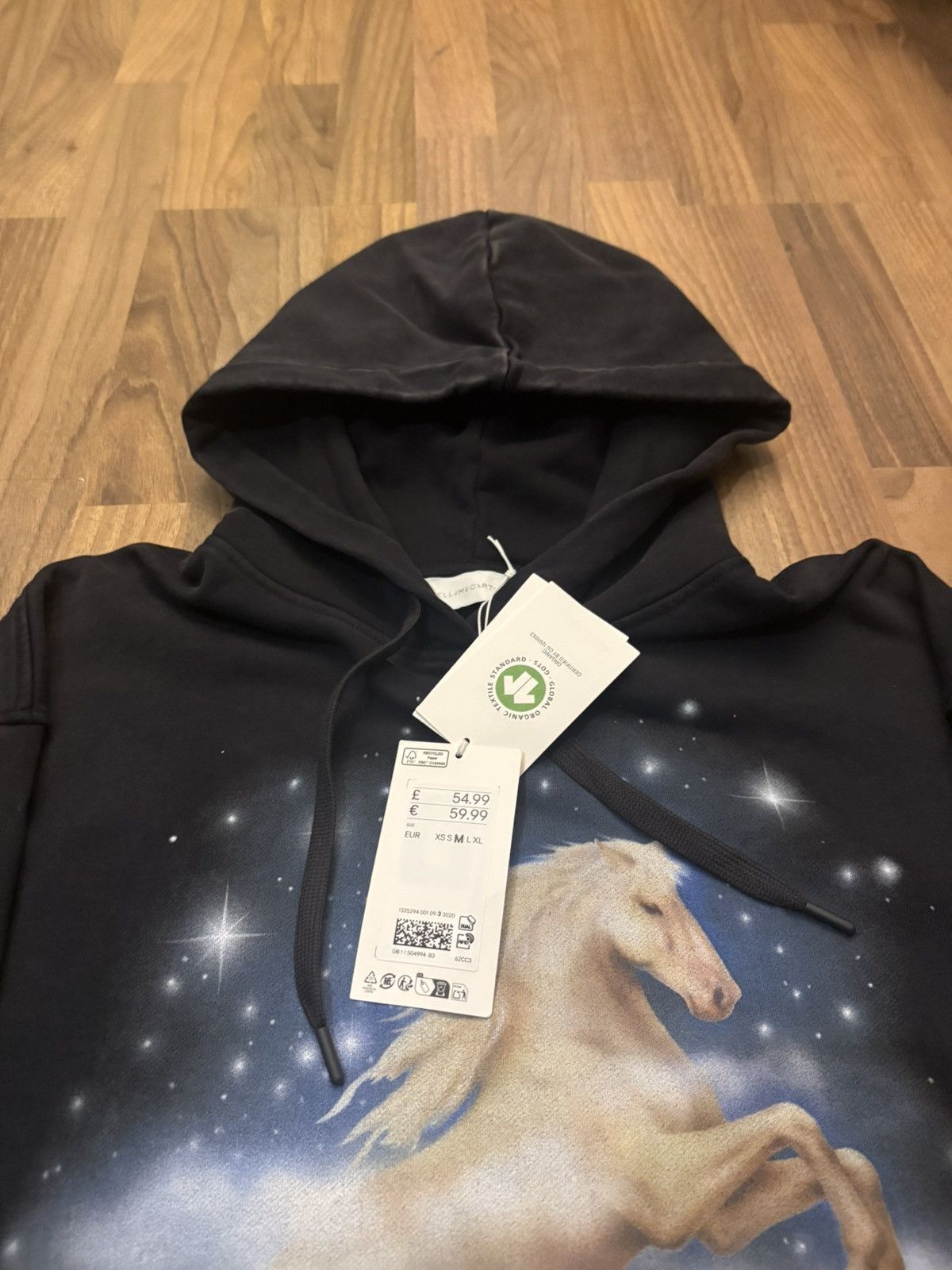 Stella McCartney Stella McCartney x H&M "Starry Horse" Graphic Hoodie Size M Size US M / EU 48-50 / 2 - 3 Thumbnail
