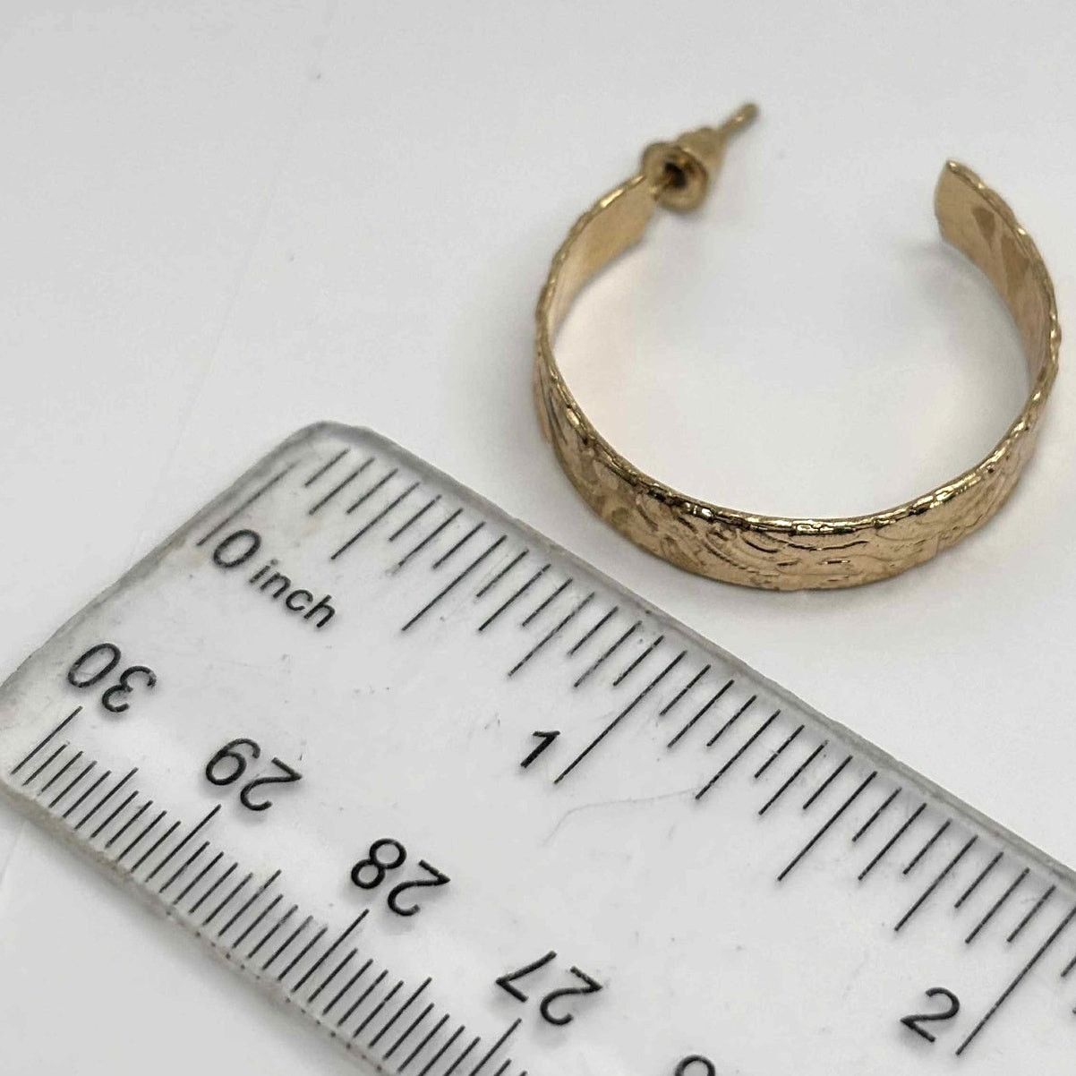 Other Vintage Gold Swirl Hoops Size ONE SIZE - 2 Thumbnail