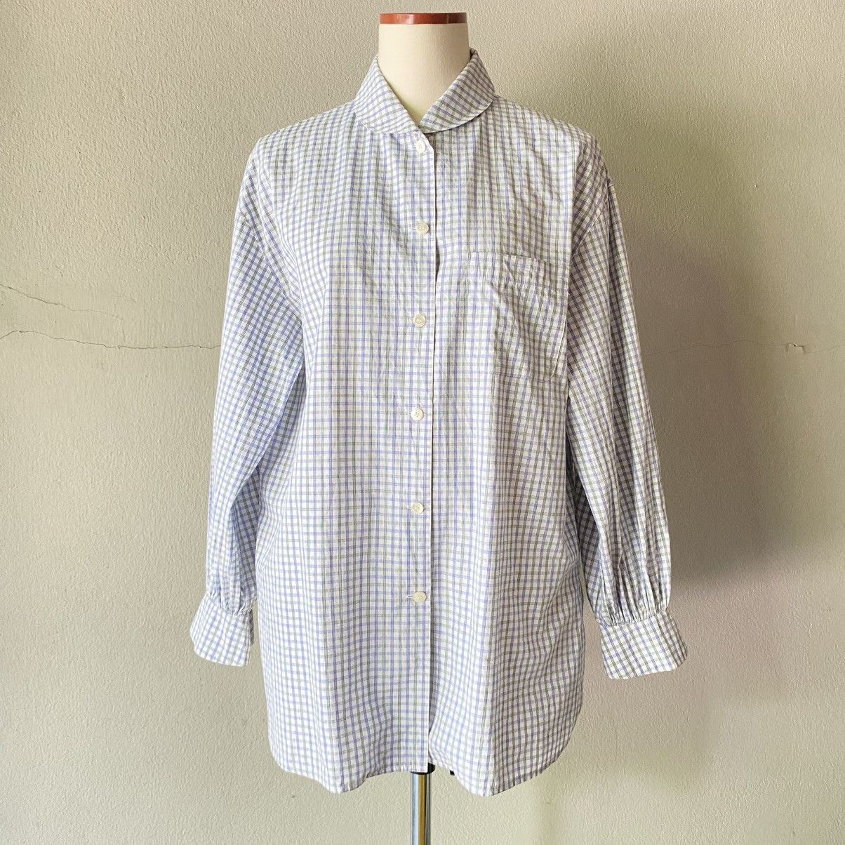 Dior Christian Dior Checkered Long Sleeve Shirt Size M / US 6-8 / IT 42-44 - 1 Thumbnail