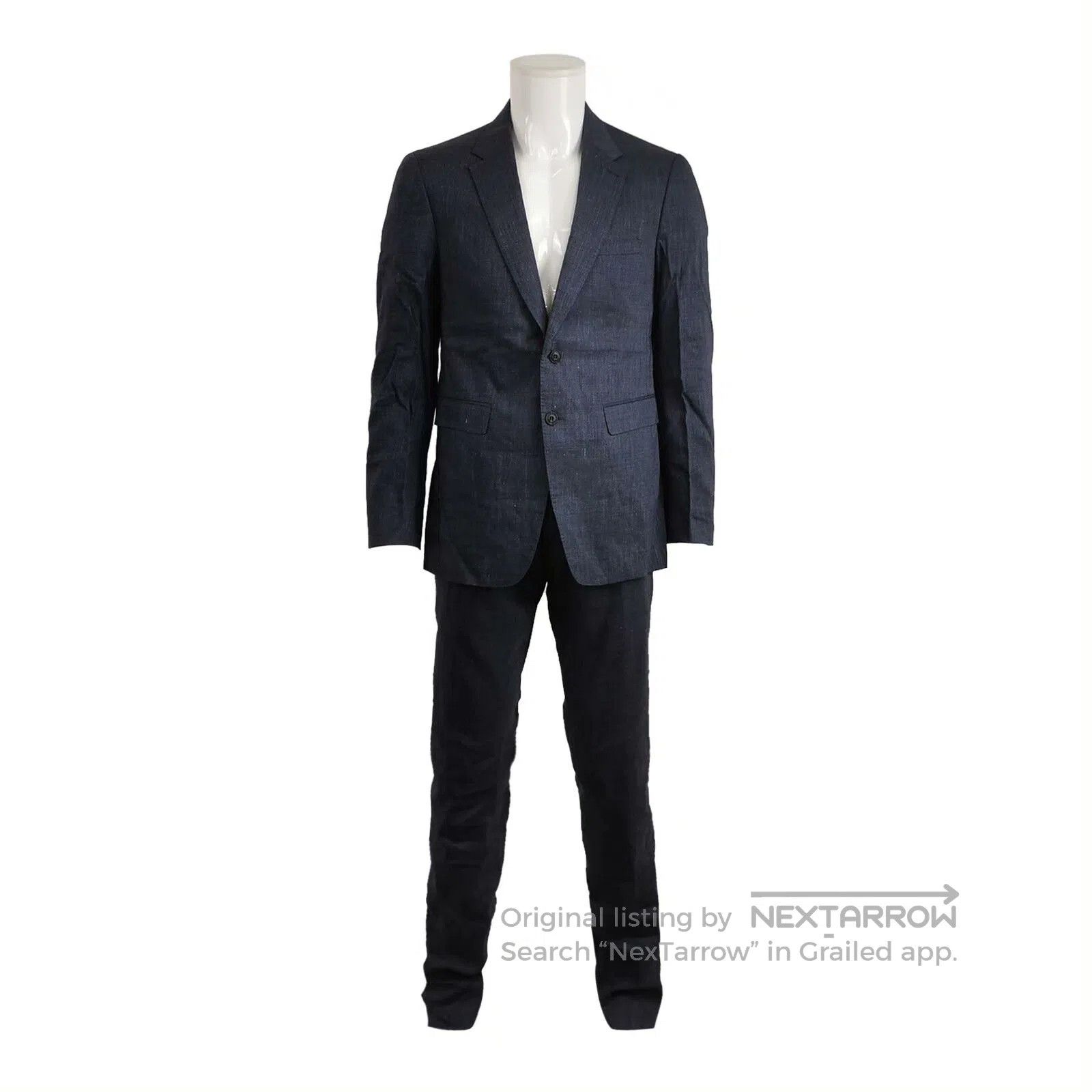 Burberry Burberry Navy Wool Blend Suit Set. Size US M / EU 48-50 / 2 - 1 Thumbnail