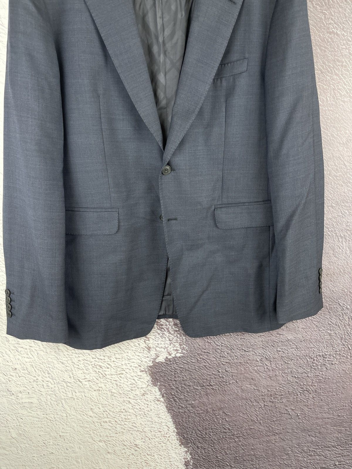 Burberry Burberry London Millbank Travel 2 button blazer check wool Size 42R - 5 Thumbnail