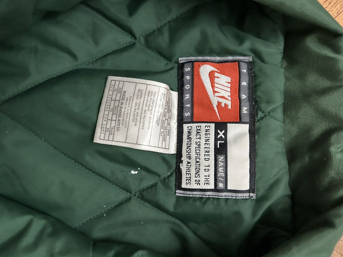 Nike Rare Vintage 90s U Miami Nike Green Coat Jacket Size XL Size US XL / EU 56 / 4 - 8 Thumbnail