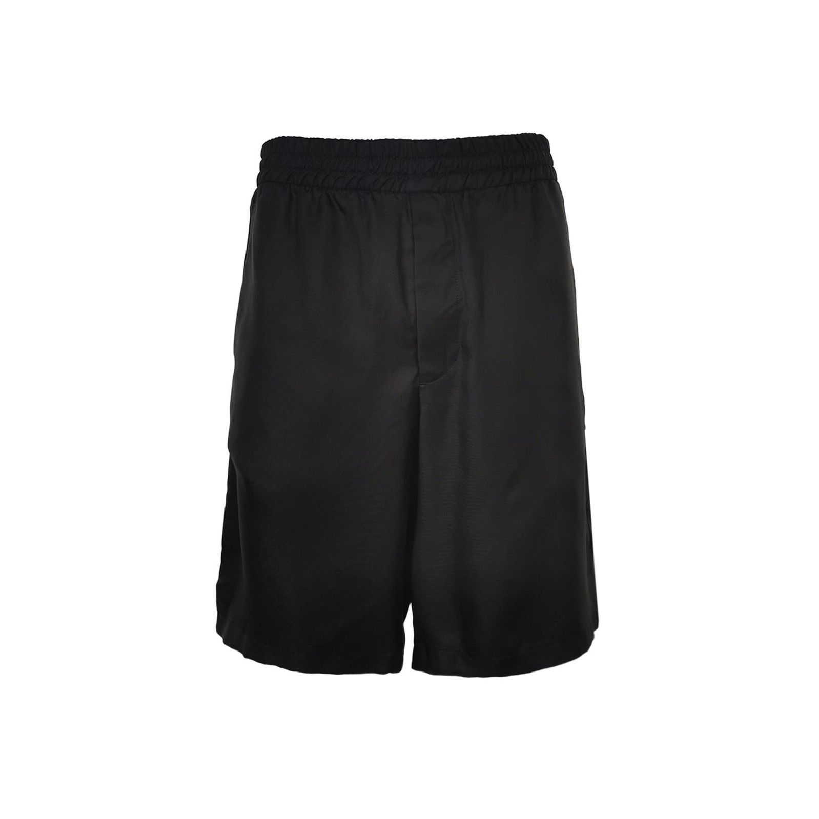 Prada Prada Silk Logo Shorts in Size M - dmc Size 25" / US 0 / IT 36 - 1 Thumbnail