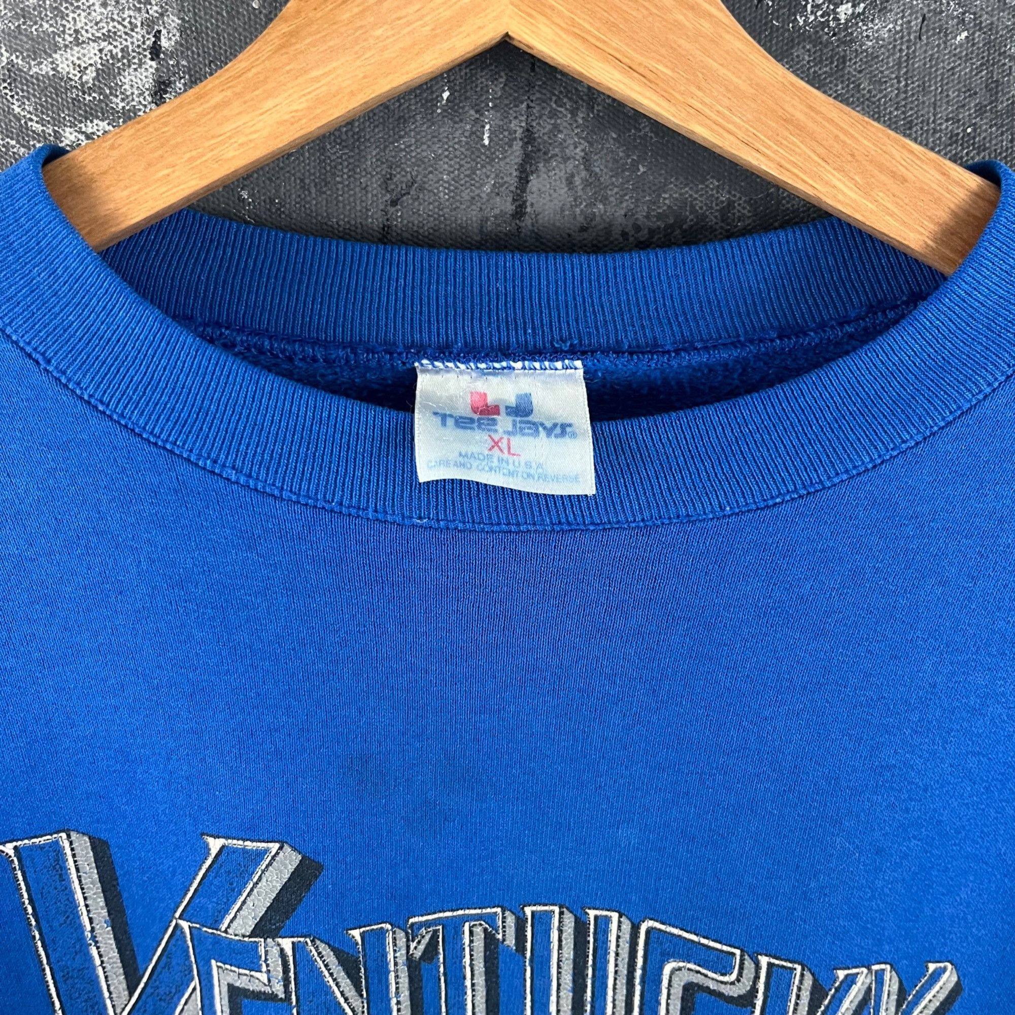 NCAA × Vintage Vintage 90’s Kentucky Wildcats sweatshirt Size US L / EU 52-54 / 3 - 3 Thumbnail