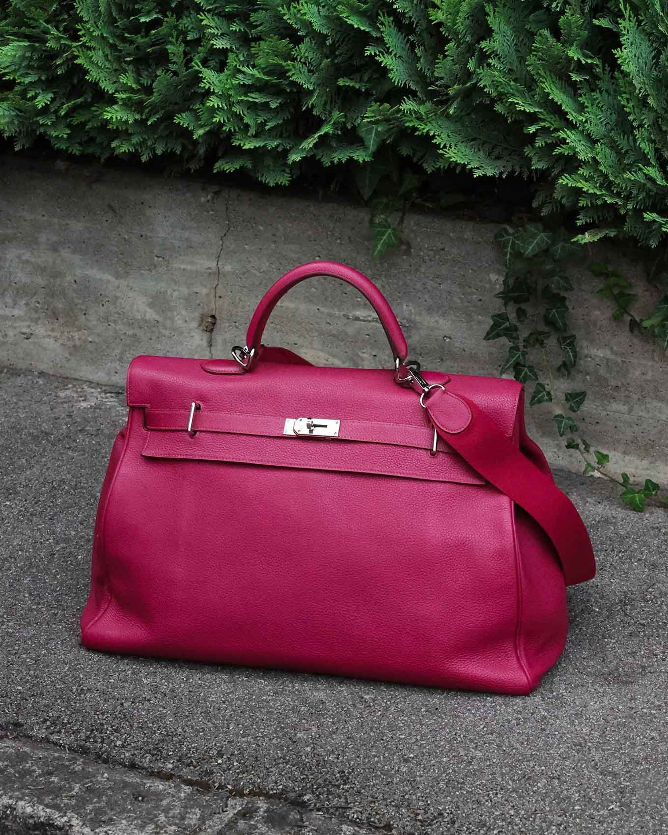 Hermes Kelly 50 Voyage Rubis Clémence 2010 Size ONE SIZE - 4 Thumbnail