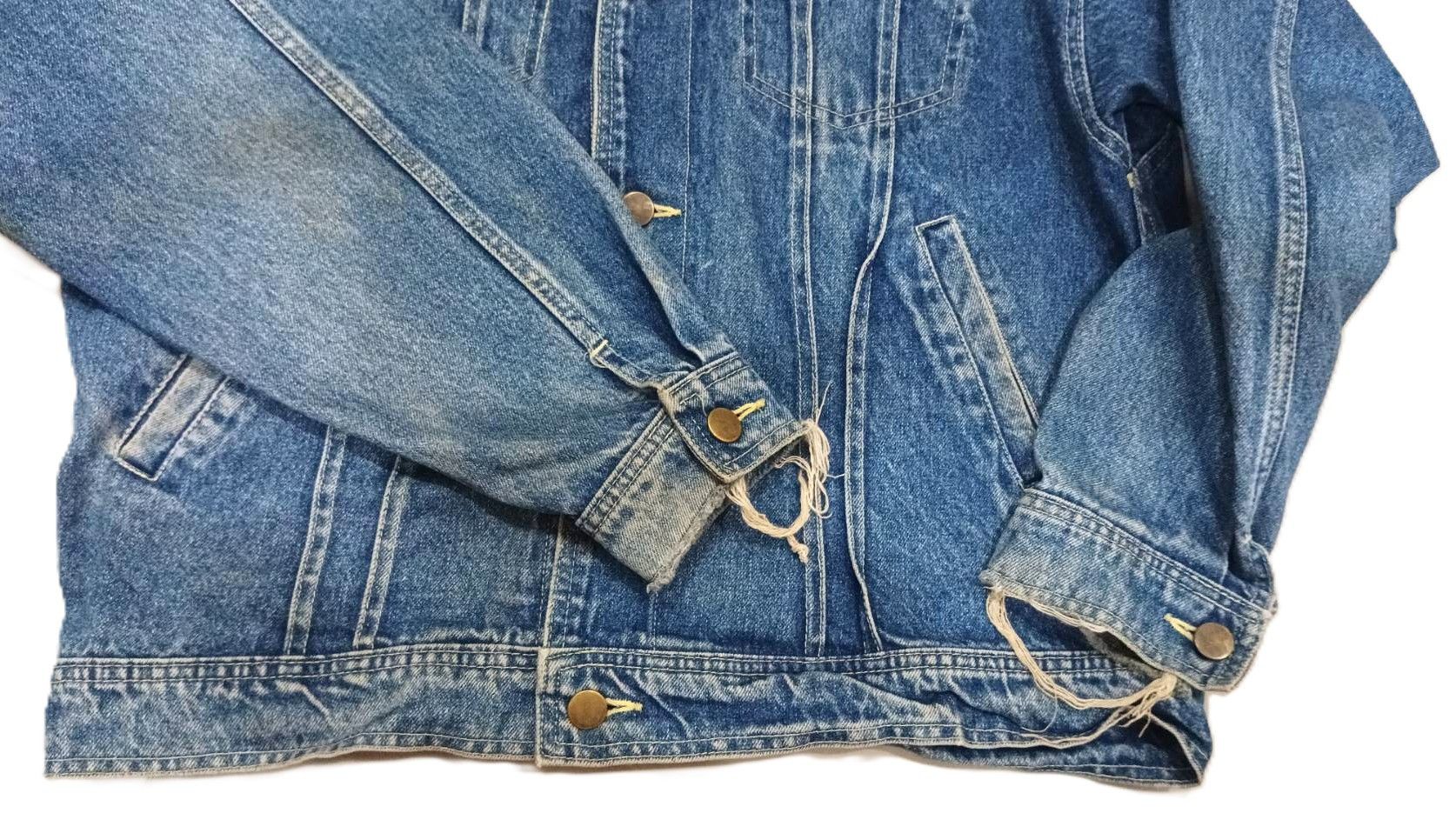 Other Vintage 90s Shootle Denim Trucker Jacket Size US M / EU 48-50 / 2 - 6 Thumbnail