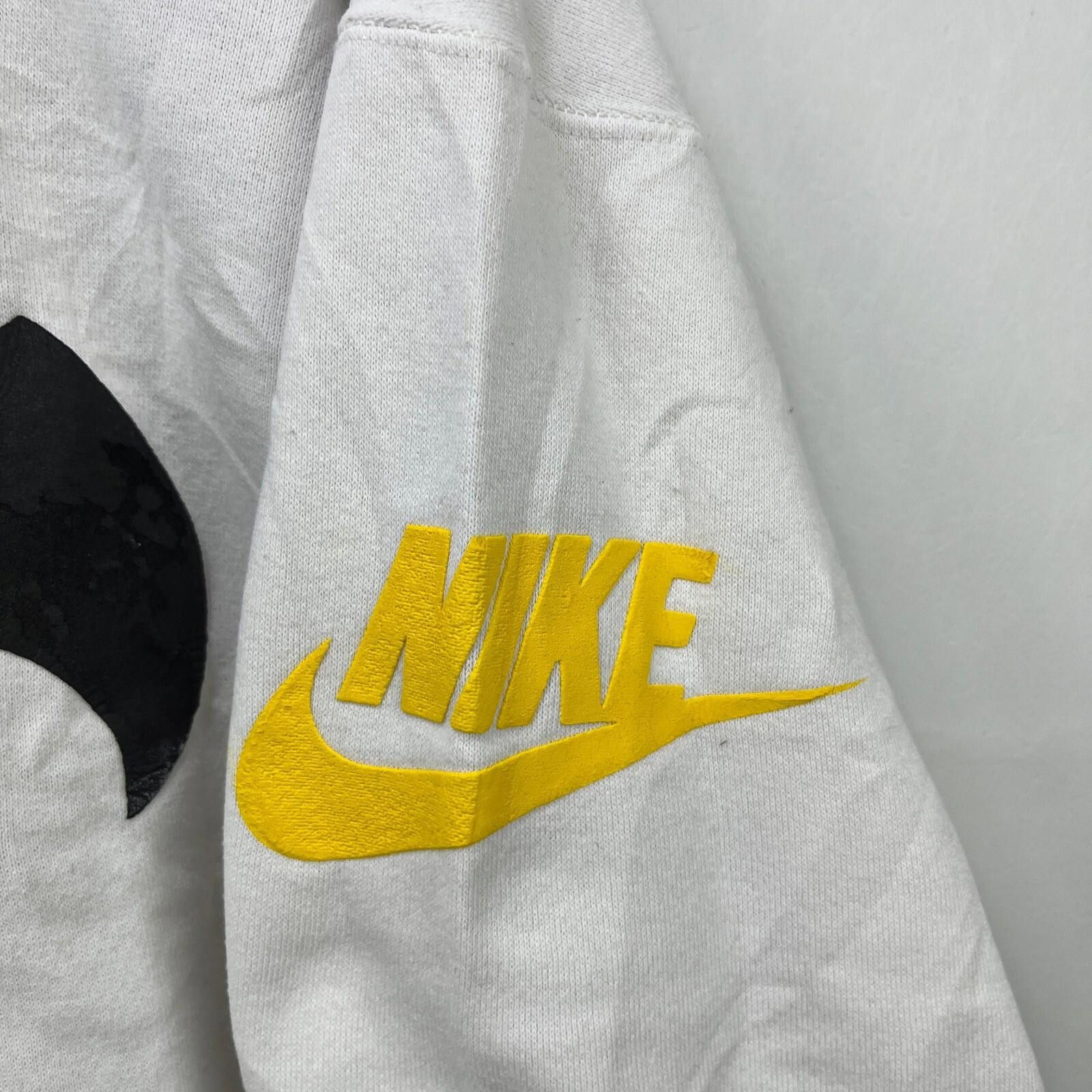 Nike Vintage 80s Nike Iowa Hawkeyes Sweatshirt Large Rare Size ONE SIZE - 4 Thumbnail