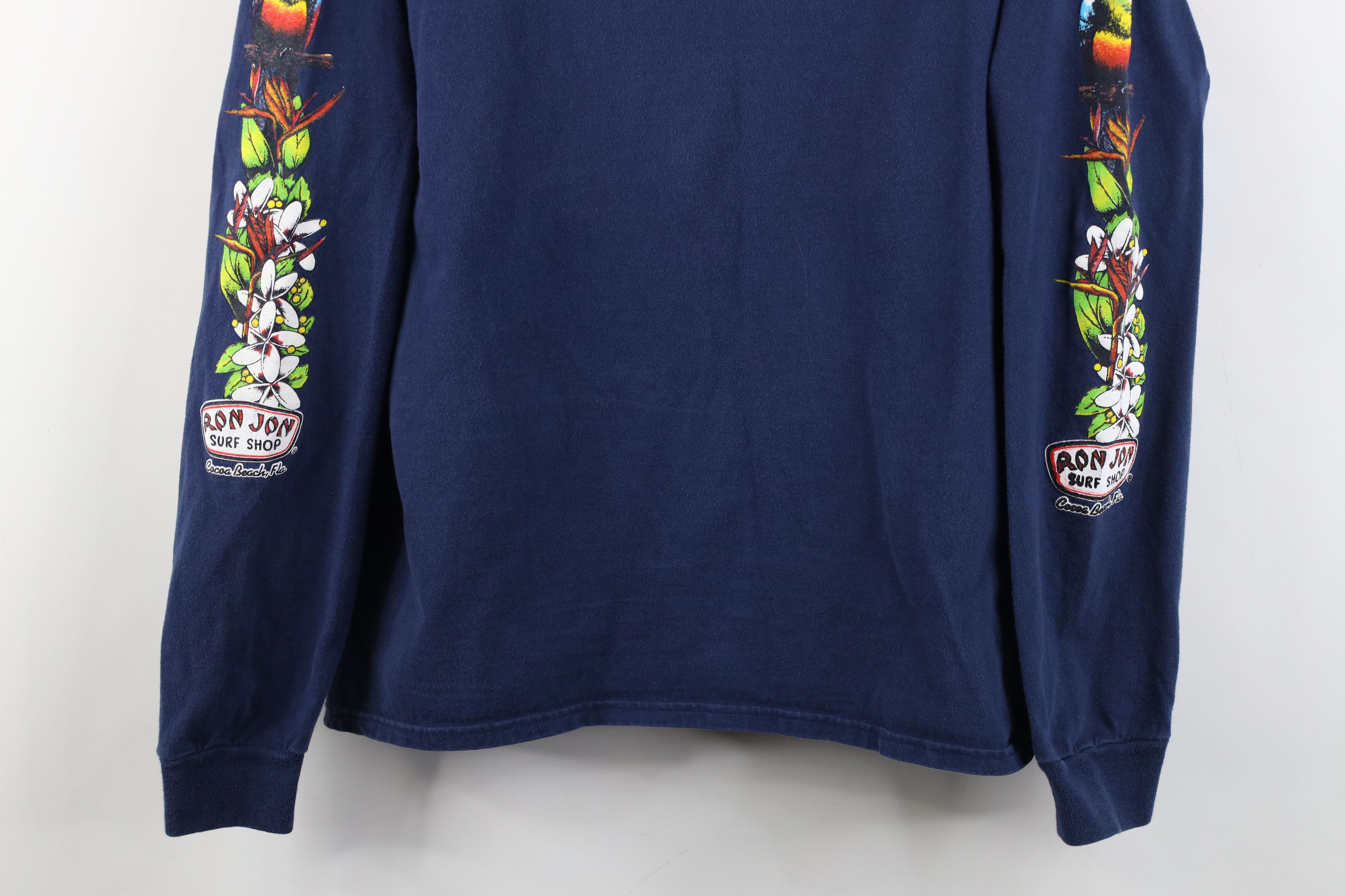 Vintage Vintage Ron Jon Surf Shop Spell Out Surf Long Sleeve T-Shirt Size US M / EU 48-50 / 2 - 3 Thumbnail