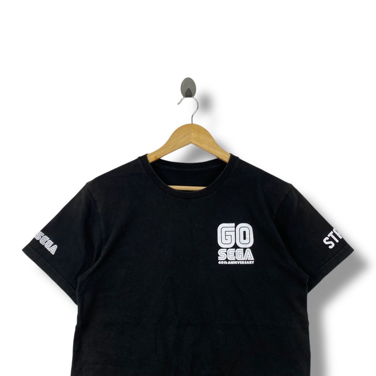 Japanese Brand Iconic Gaming SEGA Go Sega 60th Anniversary Staff Tee Shirt Size US M / EU 48-50 / 2 - 4 Thumbnail