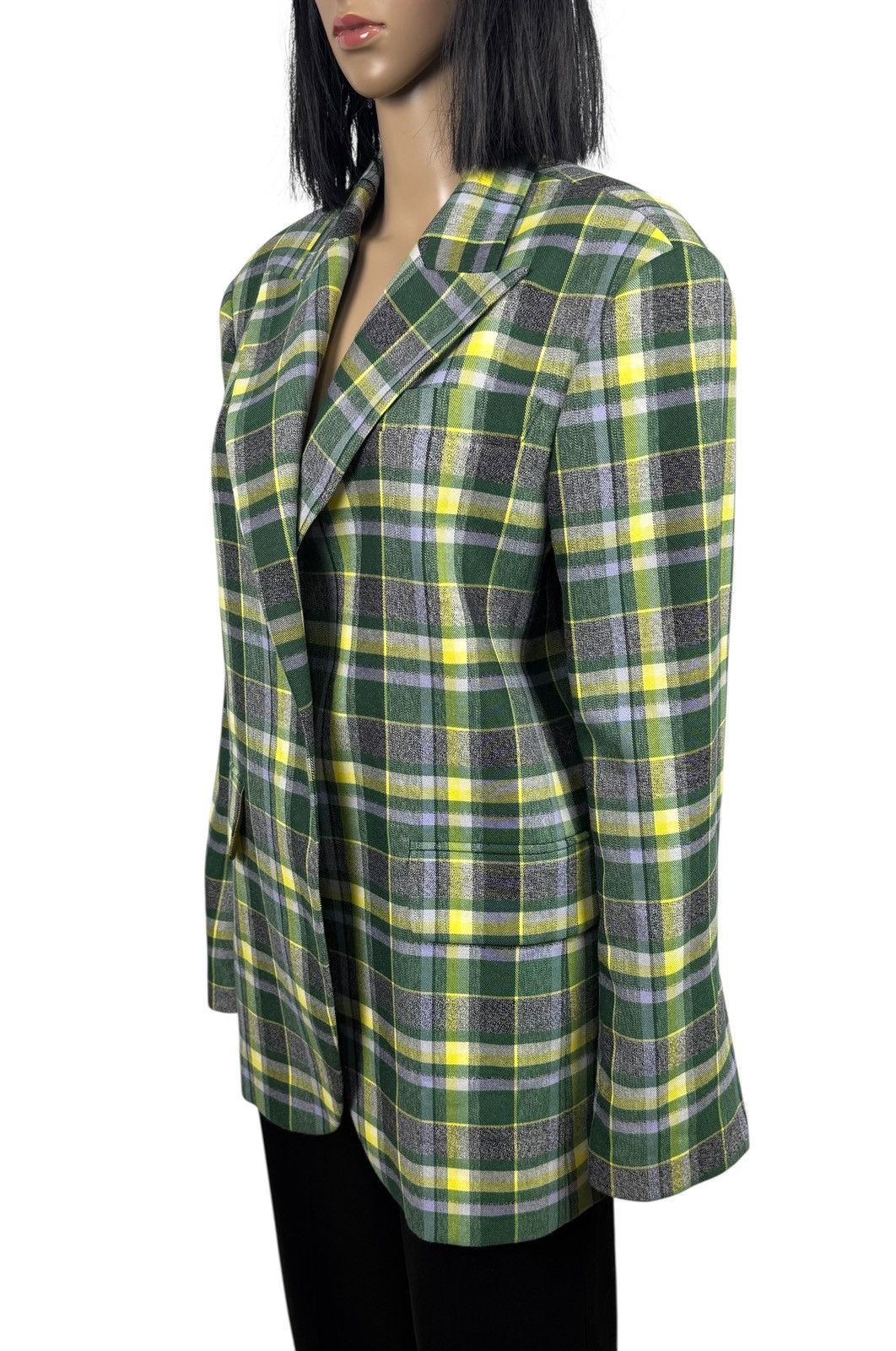 Other Gasanova Plaid Blazer Wool-Viscose One size Size ONE SIZE - 4 Thumbnail