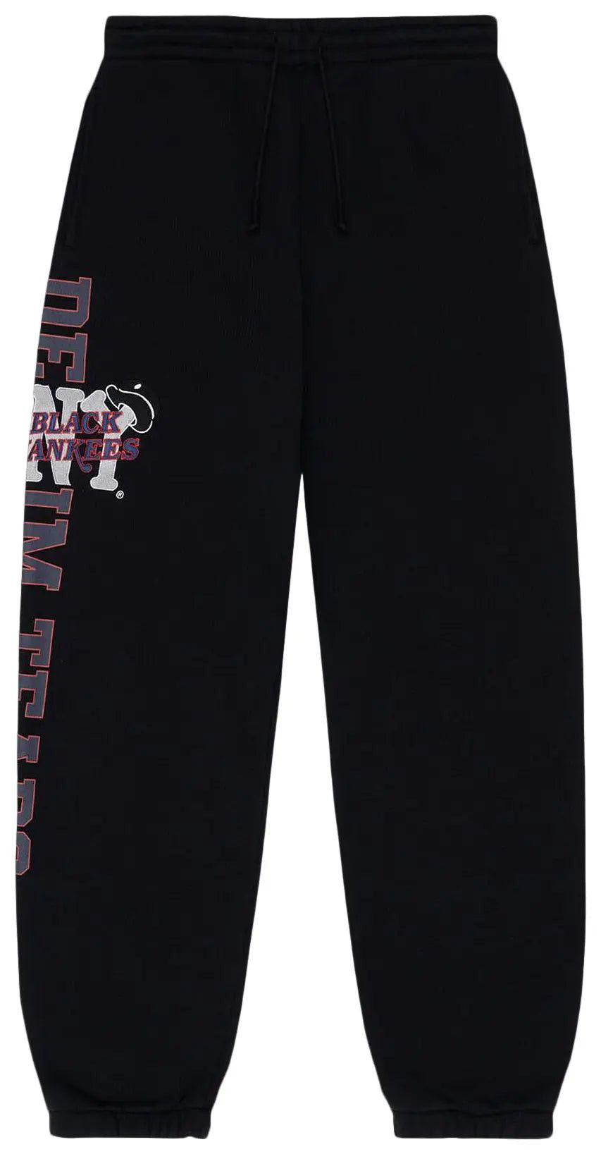 DENIM TEARS Yankees Sweatpants 'Black' Size US 38 / EU 54 - 1 Thumbnail