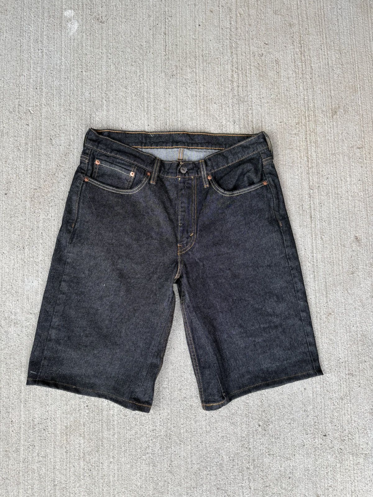 Levi's Custom Raw Denim Levi Jorts Size US 32 / EU 48 - 1 Thumbnail