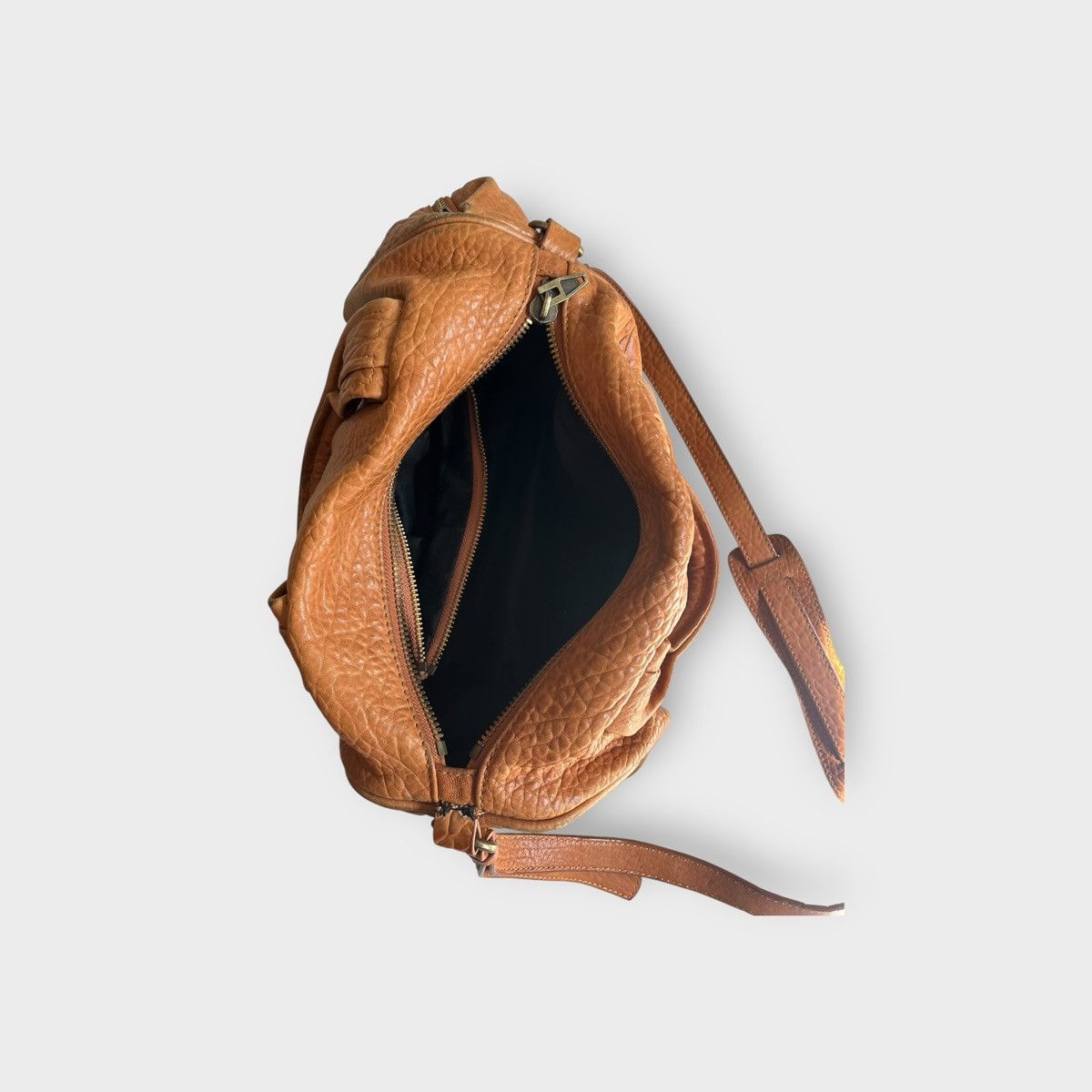 Alexander Wang Alexander Wang Rocco Bag – Brown Leather / Gold Studs Size ONE SIZE - 7 Thumbnail