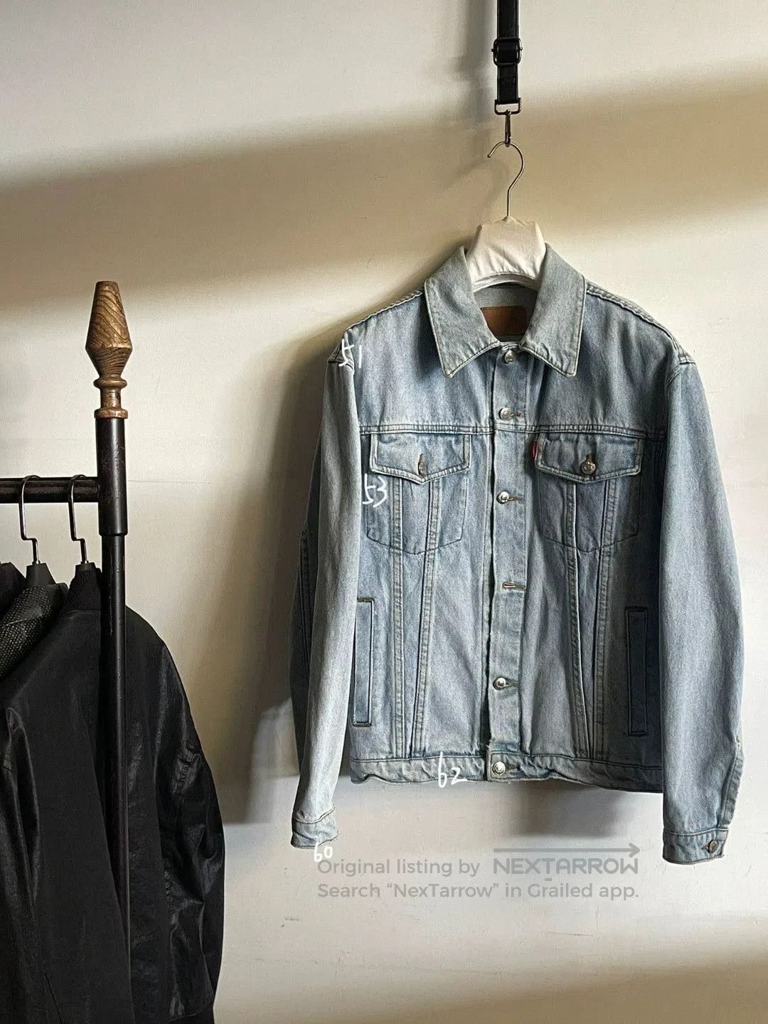 Levi's Vintage Levis Denim Jacket. Size US M / EU 48-50 / 2 - 1 Thumbnail