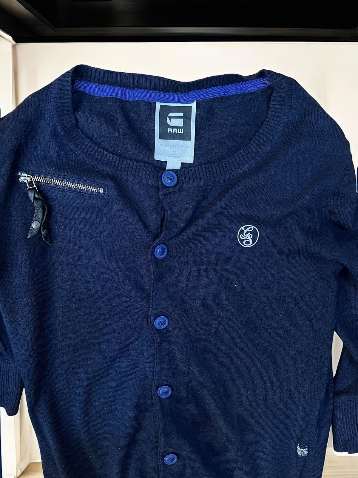 G-Star G Star Raw Jet R Cardigan Knit 3/4 Sleeve size S Size S / US 4 / IT 40 - 6 Thumbnail