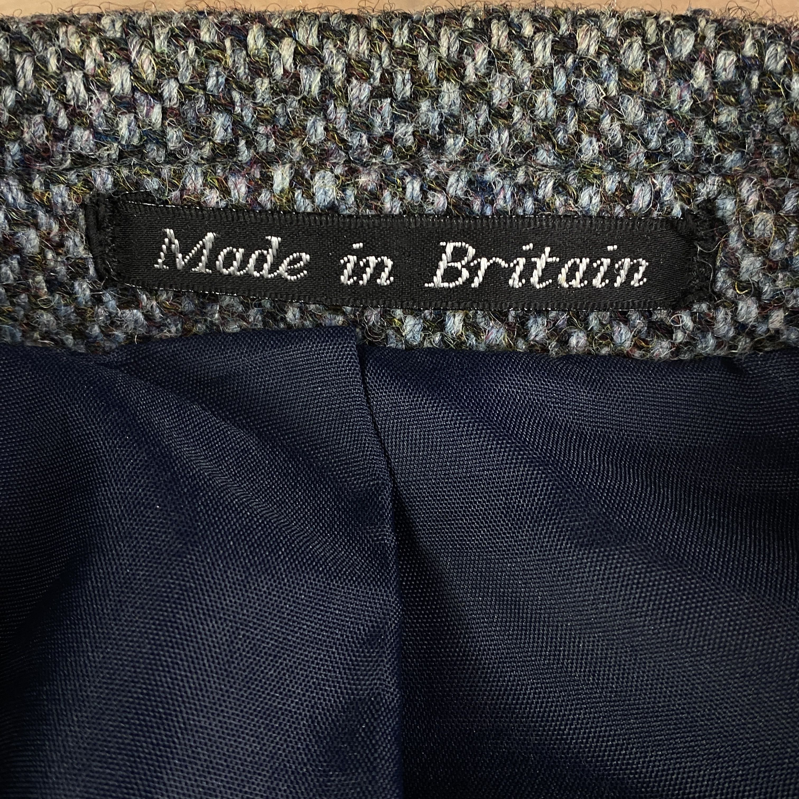 Harris Tweed Mens Blazer Green Woods Harris Tweed Size C44 Wool Size 44R - 5 Thumbnail