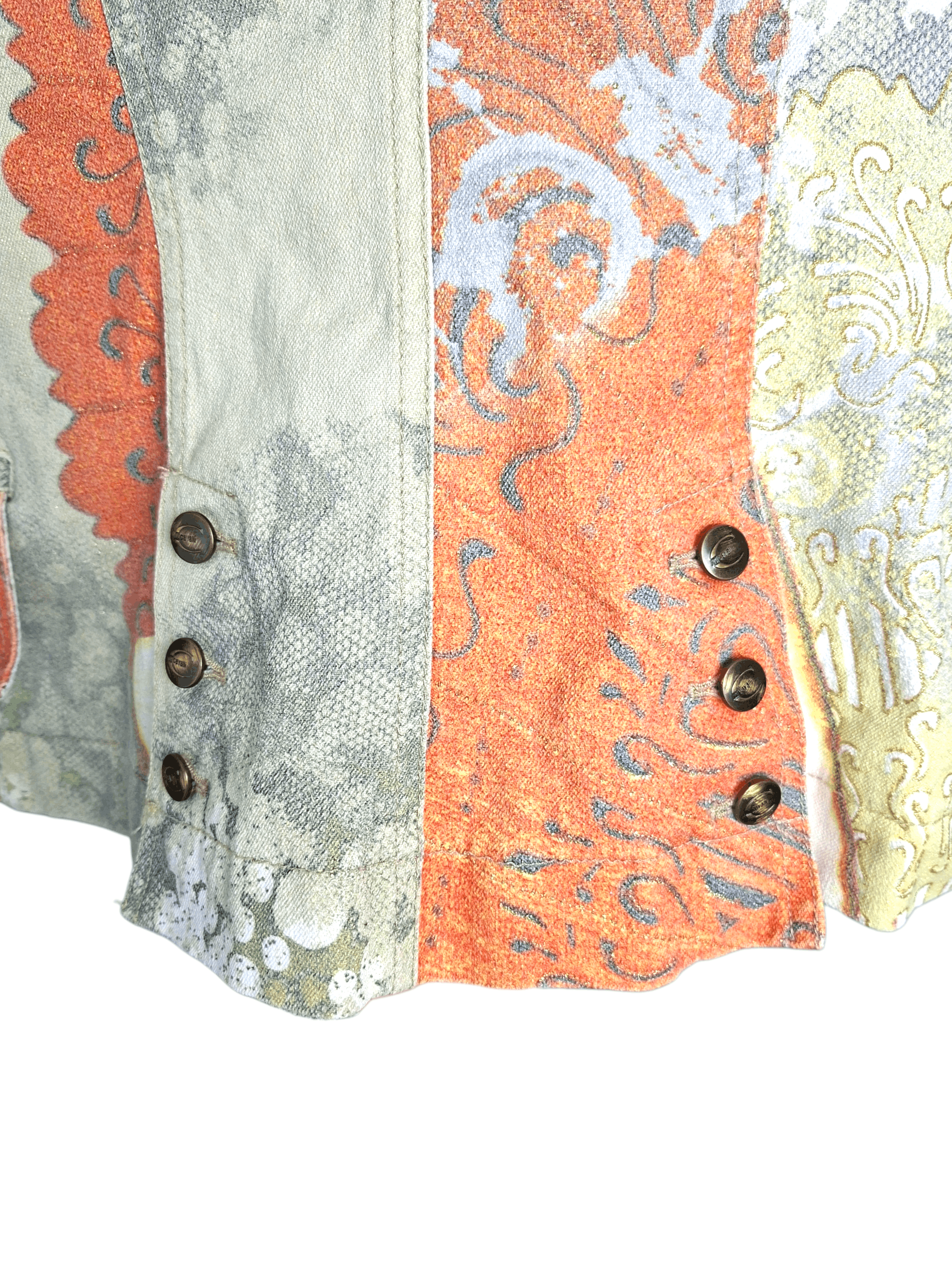 Just Cavalli Rare Vintage Just Cavalli Glimmer Print Blazer Archive Size S / US 4 / IT 40 - 11 Thumbnail