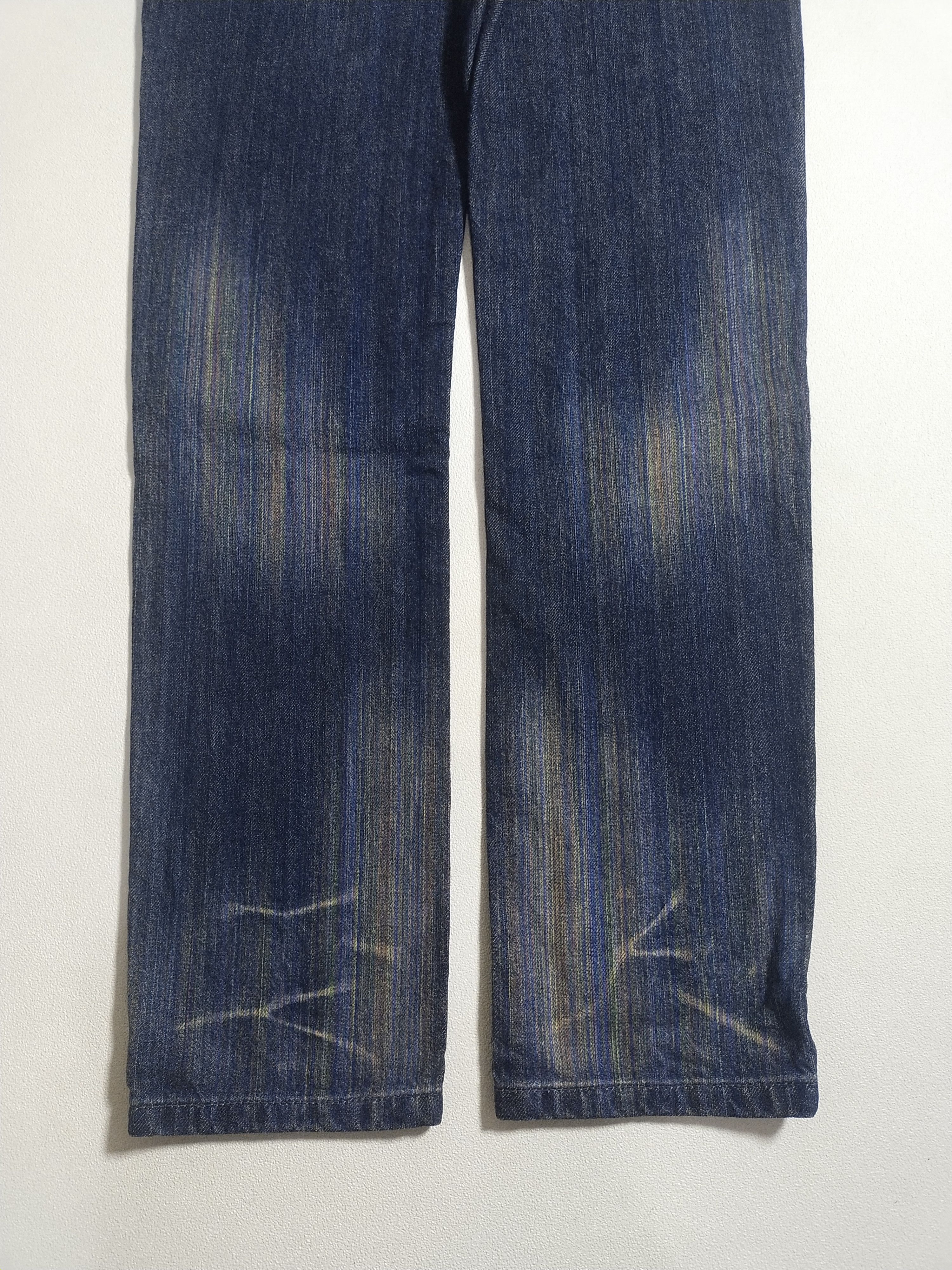 Marithe + Francois Girbaud Vintage Marithé François Girbaud Rainbow Wash Jeans Size US 30 / EU 46 - 7 Thumbnail