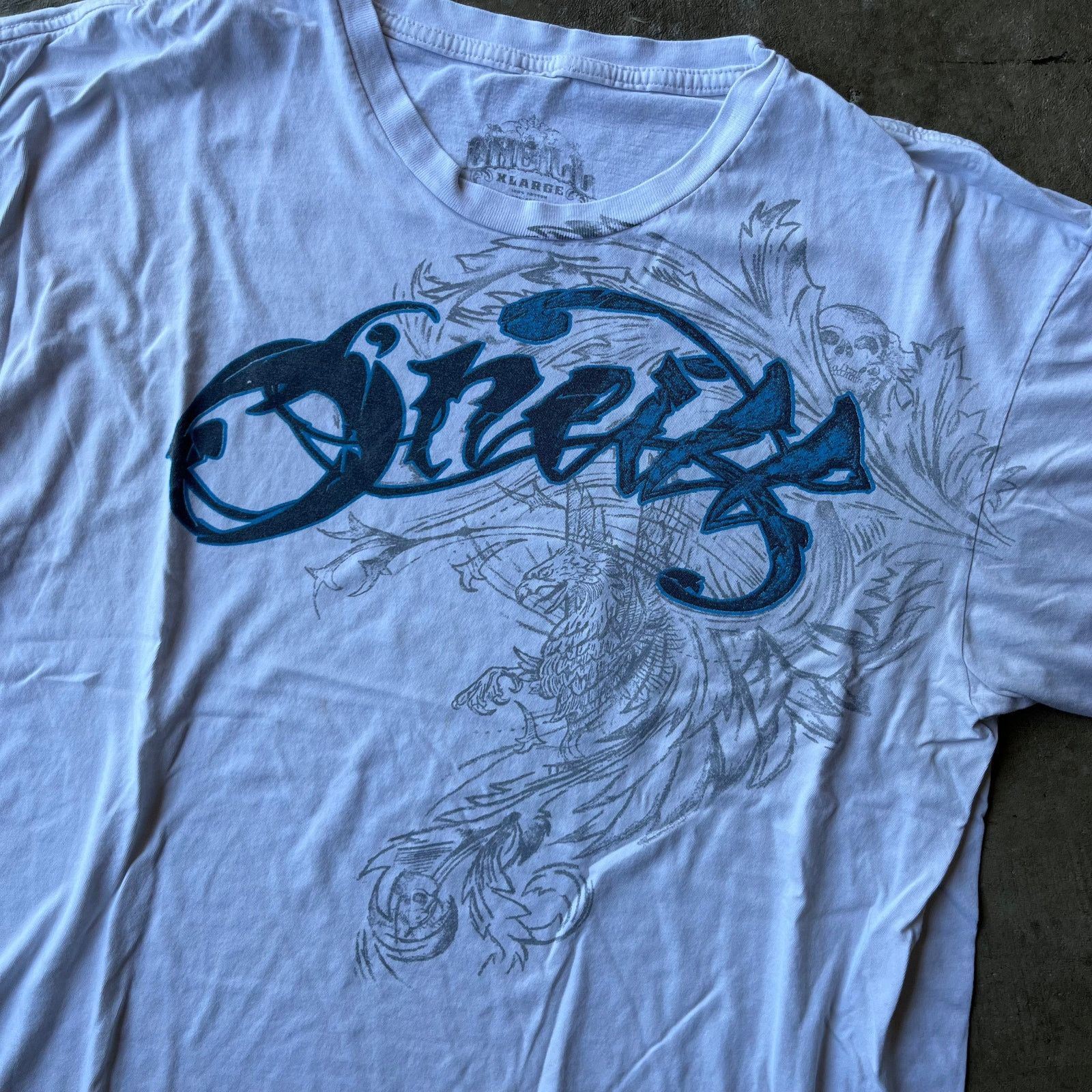 Vintage VINTAGE O'NEIL SHIRT Y2K 00S TRIBAL JESSIE PINKMAN WHITE XL Size US XL / EU 56 / 4 - 2 Thumbnail