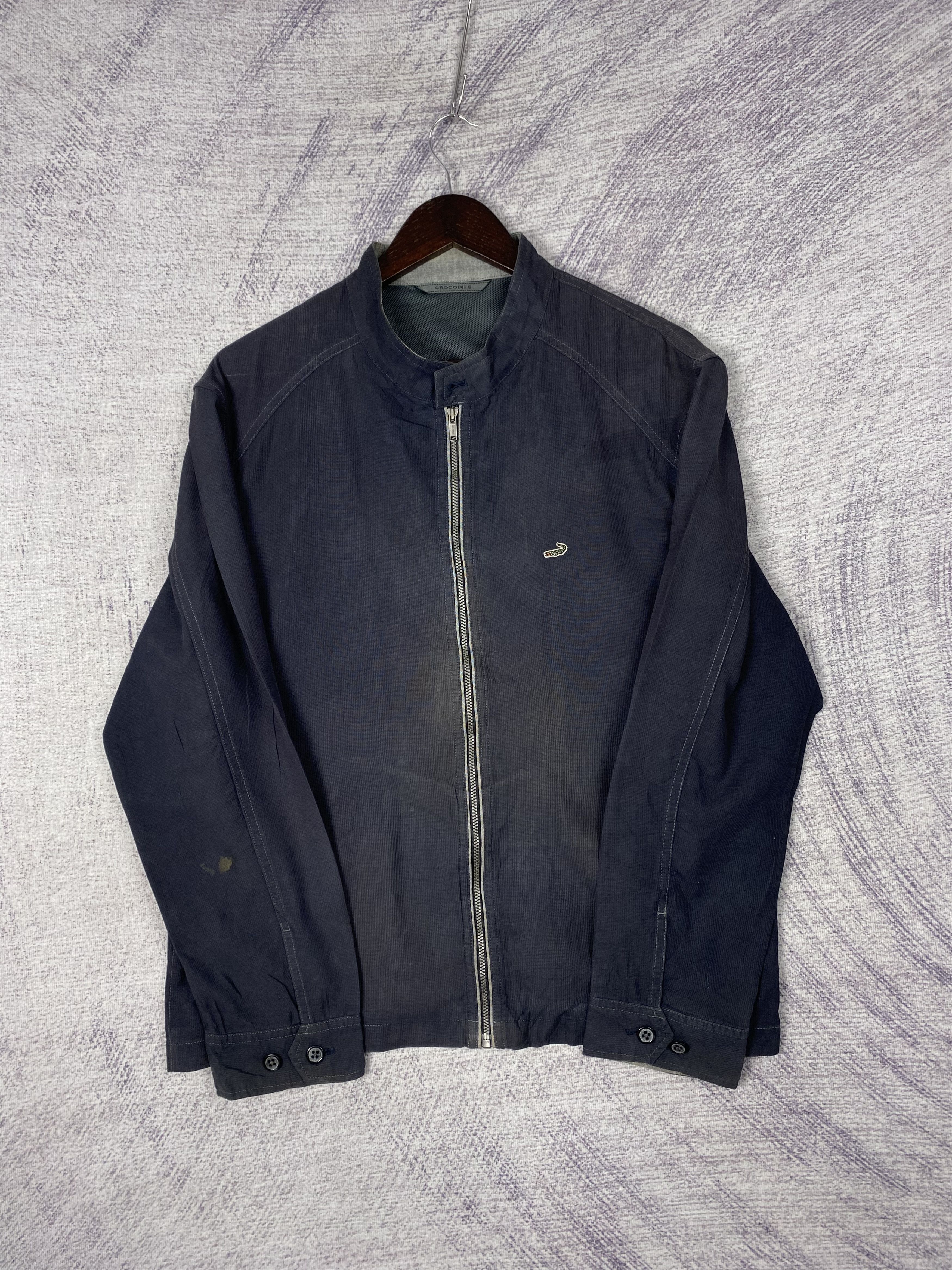 Japanese Brand Vintage Crocodile Zip Up Jacket Size US S / EU 44-46 / 1 - 4 Thumbnail