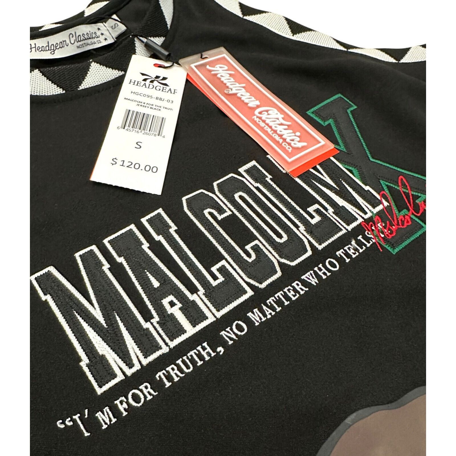Other Malcolm X Headgear Classics Embroidered Basketball Jersey Size US S / EU 44-46 / 1 - 4 Thumbnail