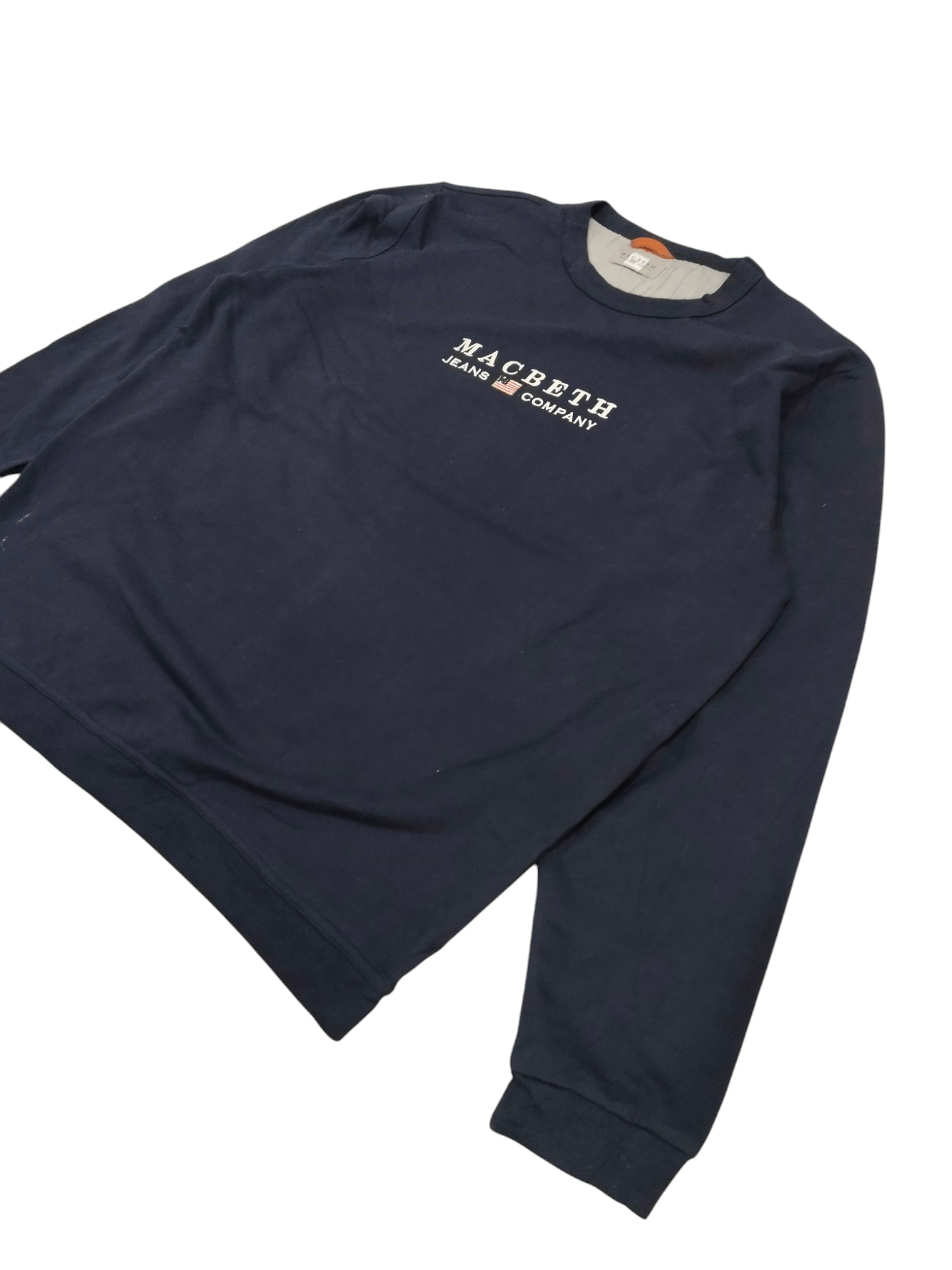 Japanese Brand × Macbeth × Vintage Vintage Macbeth Big Logo Sweatshirt Size US L / EU 52-54 / 3 - 2 Thumbnail