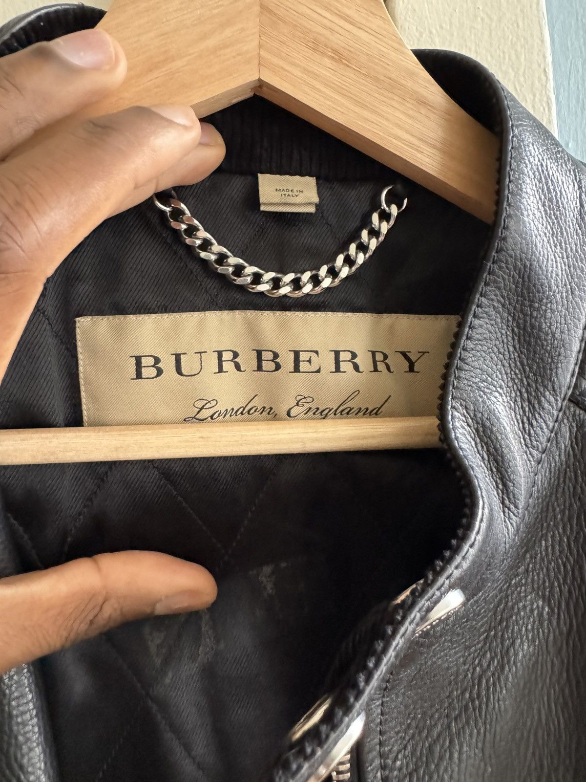 Burberry Burberry Leather quilted Jacket Size US M / EU 48-50 / 2 - 3 Thumbnail