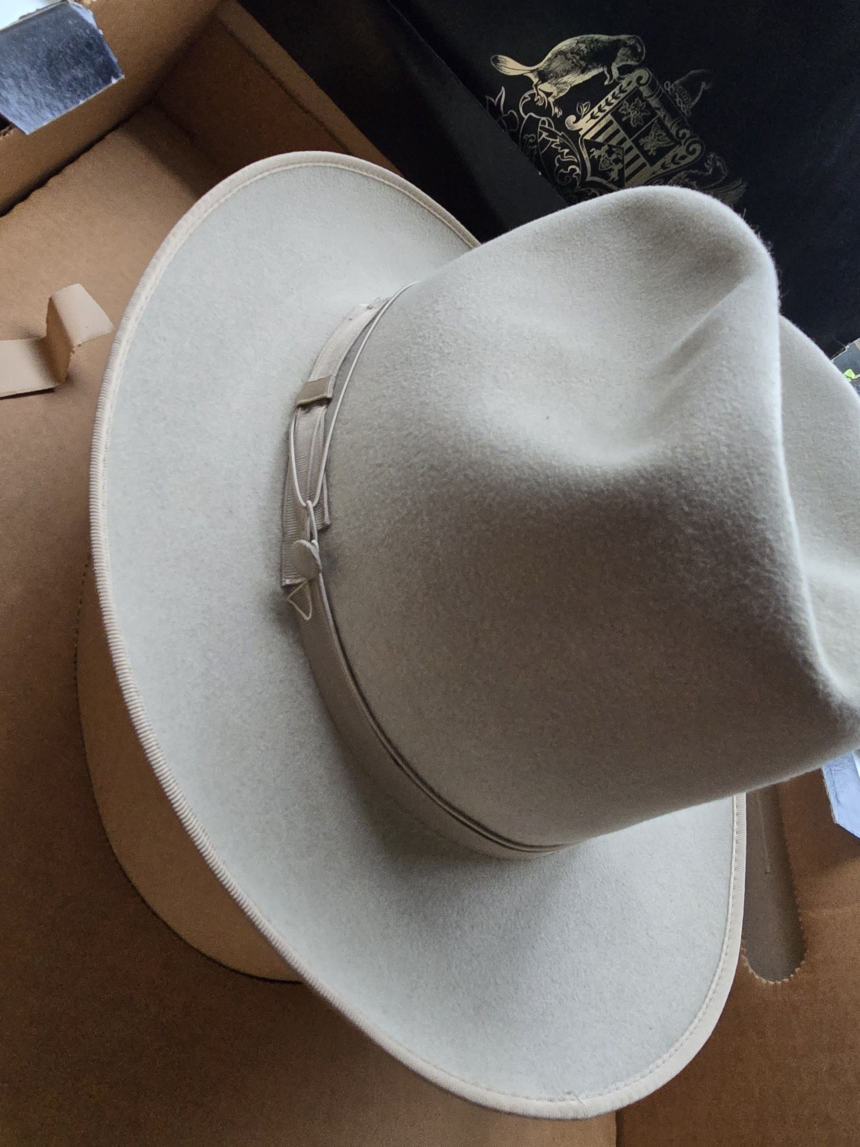 Borsalino Vintage Borsalino Alessandria fedora, 7 1/8, Johnny Depp Size ONE SIZE - 1 Thumbnail