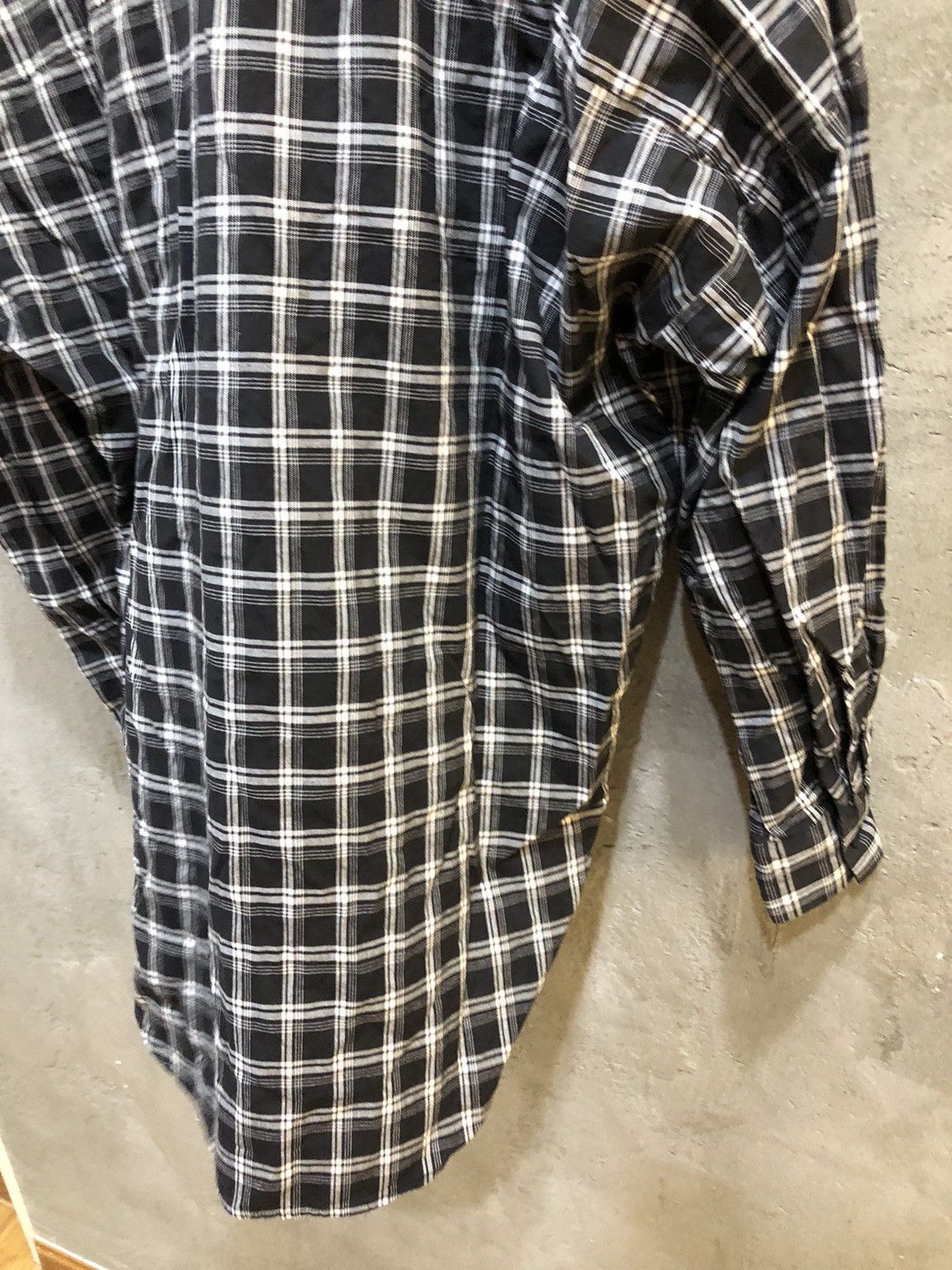 Norma Kamali Norma Kamali 1990 Hidden Button Up Shirt Size XL / US 12-14 / IT 48-50 - 20 Thumbnail