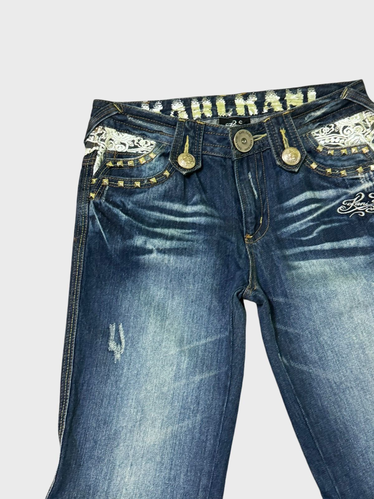 Karl Kani Flared KARL KANI Studded with Lace Detailing Size US 29 - 4 Thumbnail