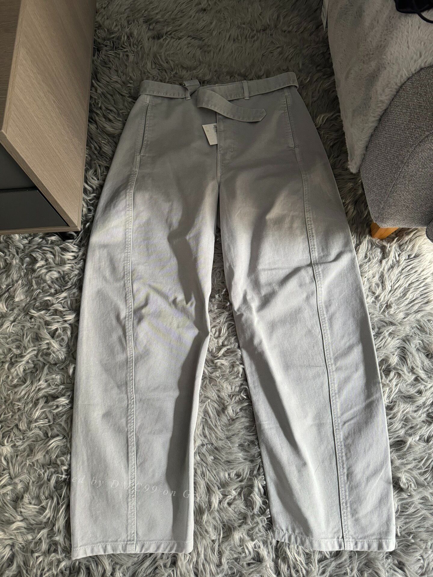 Lemaire Lemaire 25SS Sash Curved Jeans Size 25" / US 0 / IT 36 - 1 Thumbnail