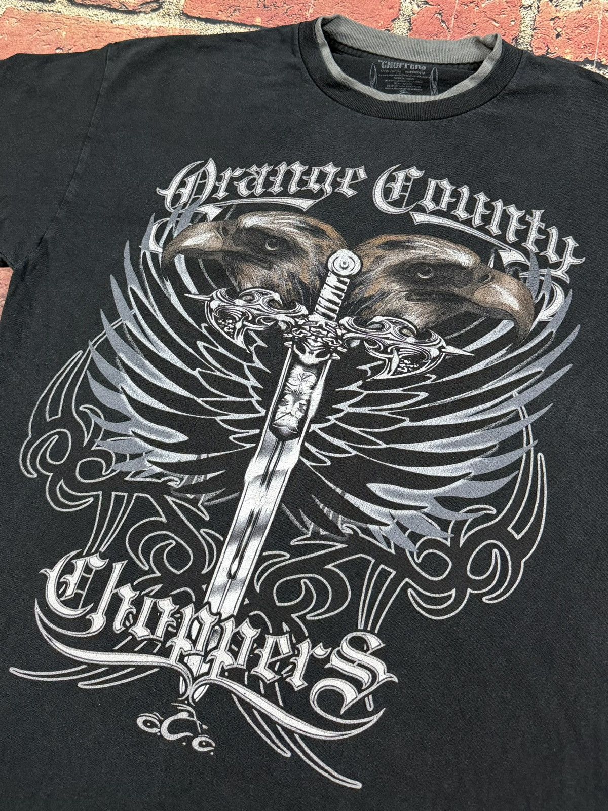 West Coast Choppers Orange County Choppers Thermal Tribal Sword Long Sleeve Tee Size US L / EU 52-54 / 3 - 5 Thumbnail