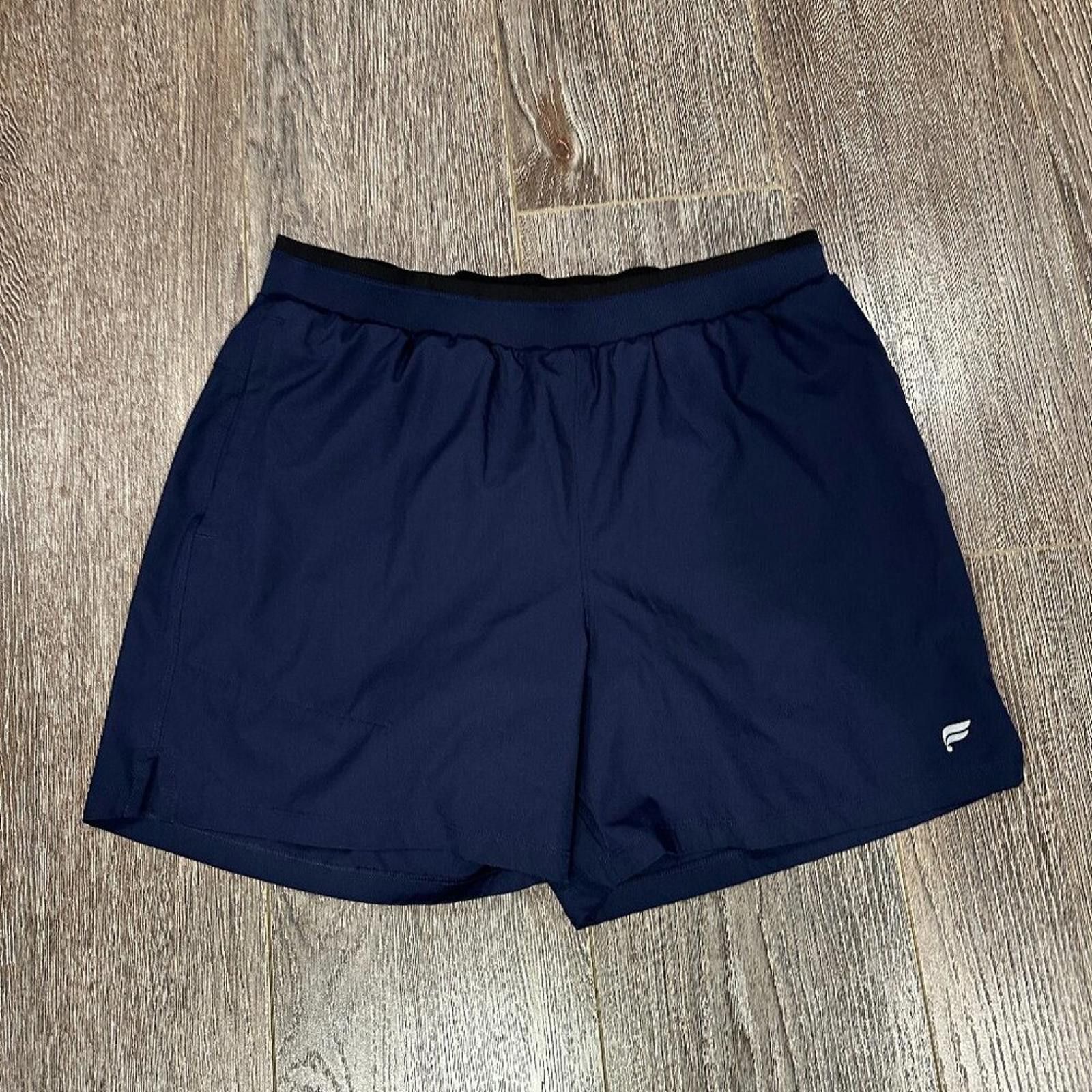 Fabletics Fabletics Men’s Athletic Shorts – Navy Blue – Fits Like M Size US 32 / EU 48 - 1 Thumbnail