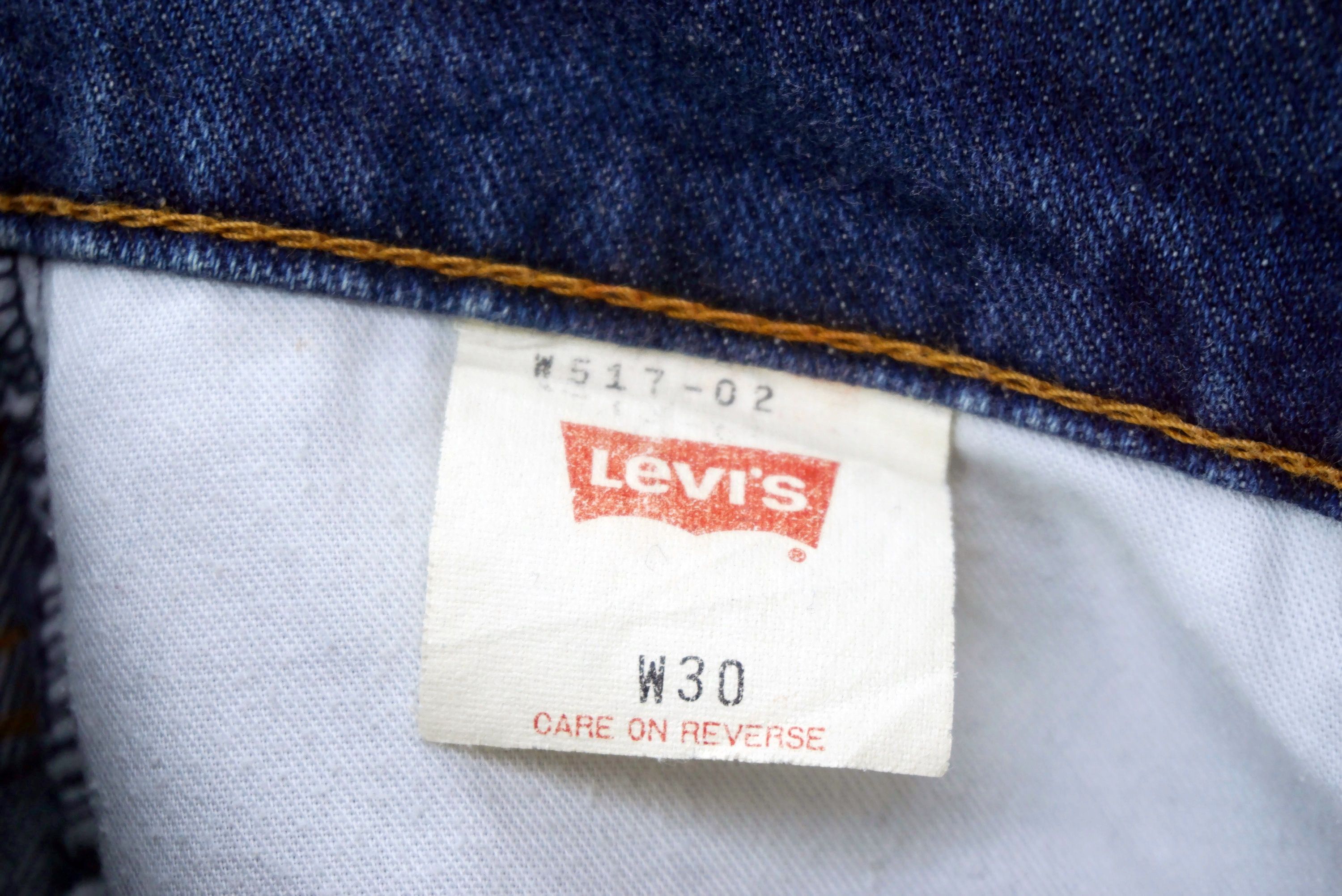 Levi's Vintage Levi's 517-02 Jeans W26 L29.5 Made in Japan Denim Size 26" / US 2 / IT 38 - 13 Thumbnail