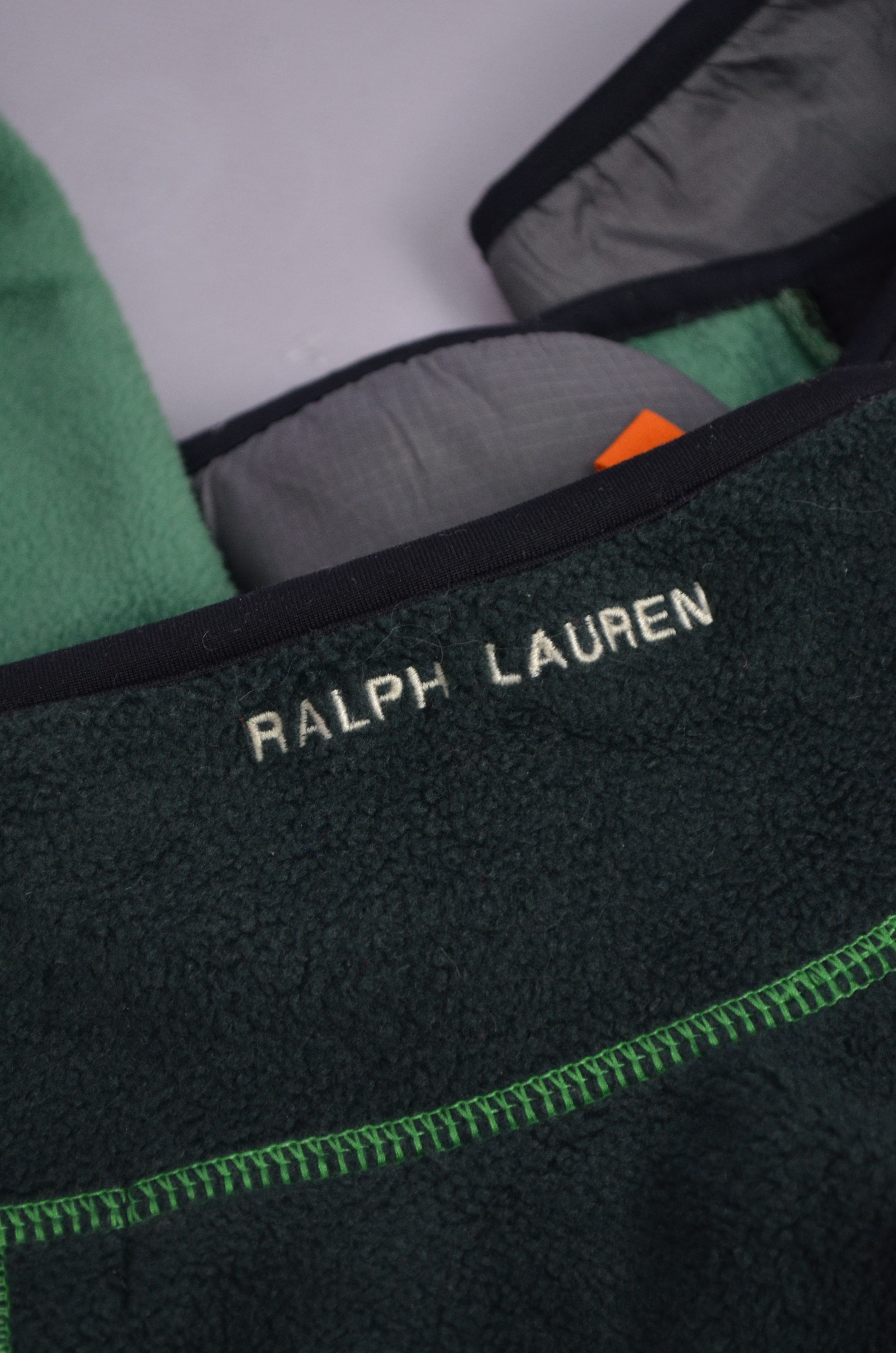 Designer × Polo Ralph Lauren × Vintage Vintage 1990'S Polo Ralph Lauren Polo Jeans 1/4 Zip Fleece L Size US XL / EU 56 / 4 - 13 Thumbnail